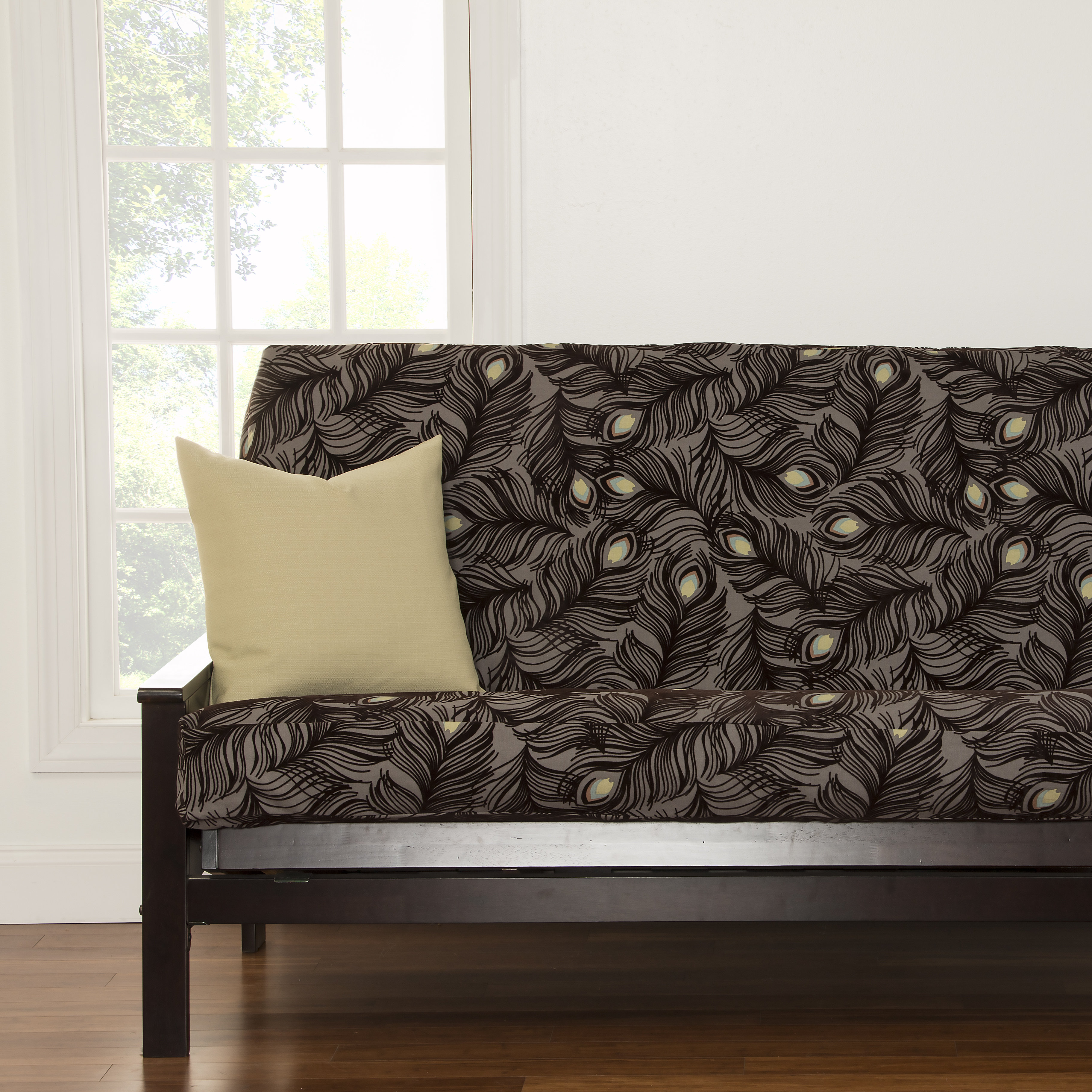 Siscovers Plush Plumes Full Futon Slipcover & Reviews Wayfair