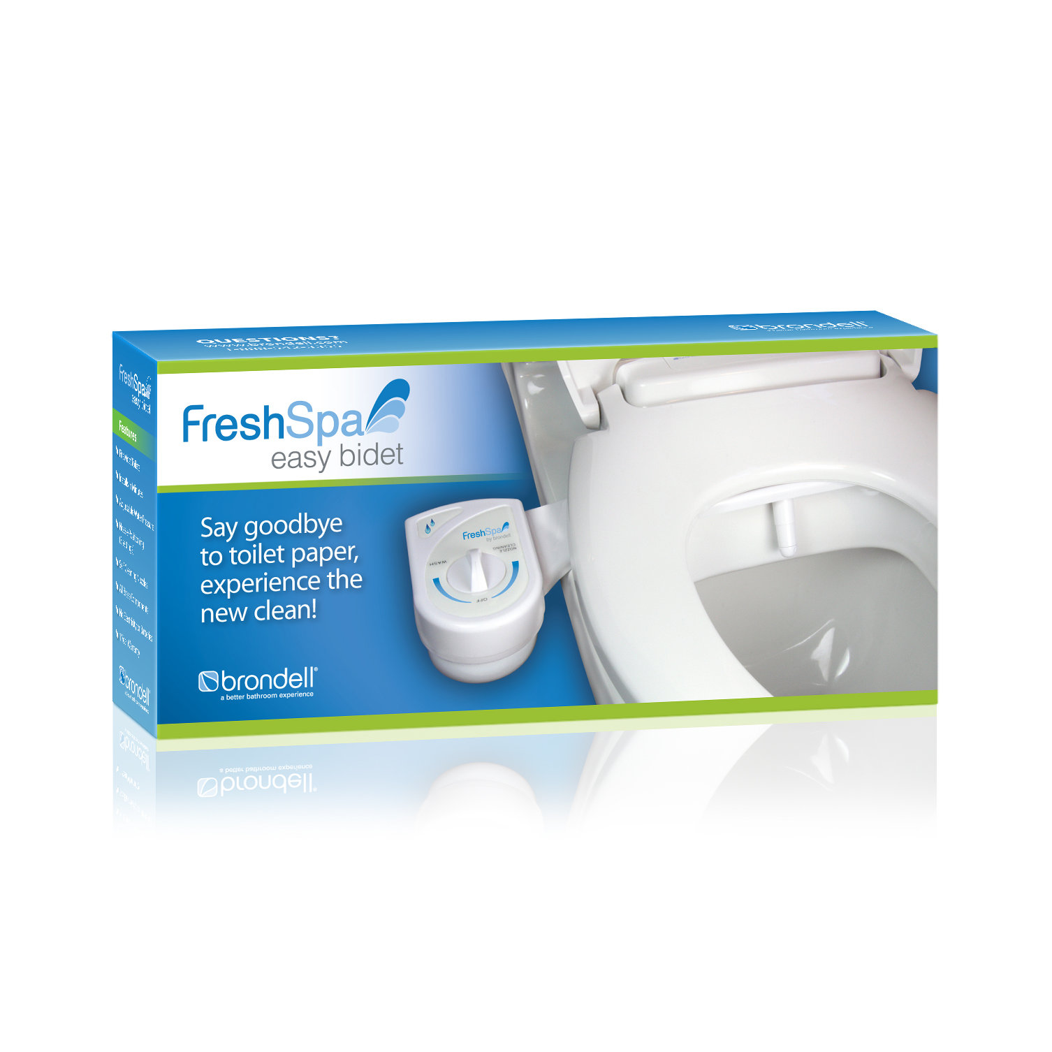 Brondell FreshSpa Easy Attachment Bidet Accessory & Reviews Wayfair