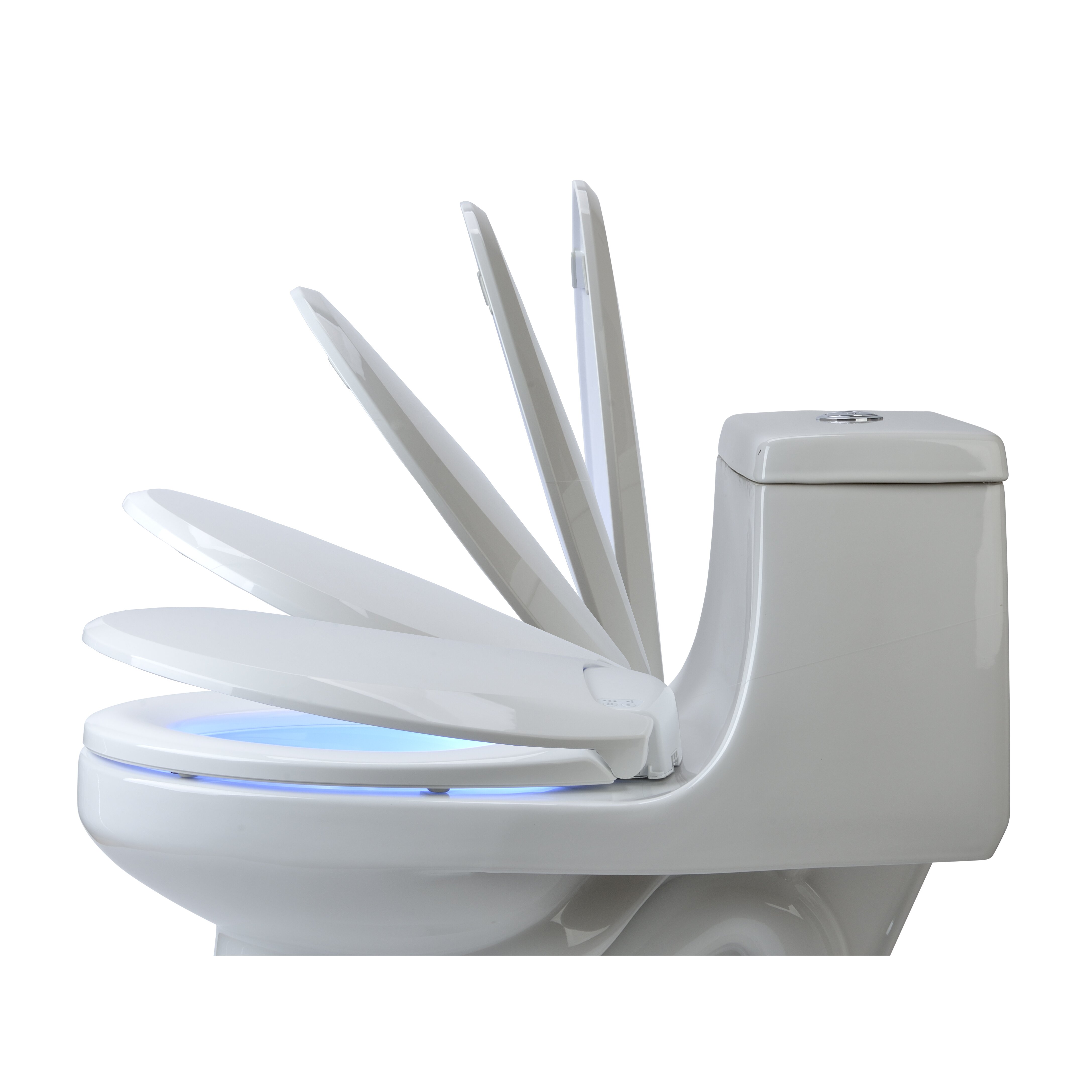 Brondell LumaWarm Heated Nightlight Toilet Seat & Reviews Wayfair