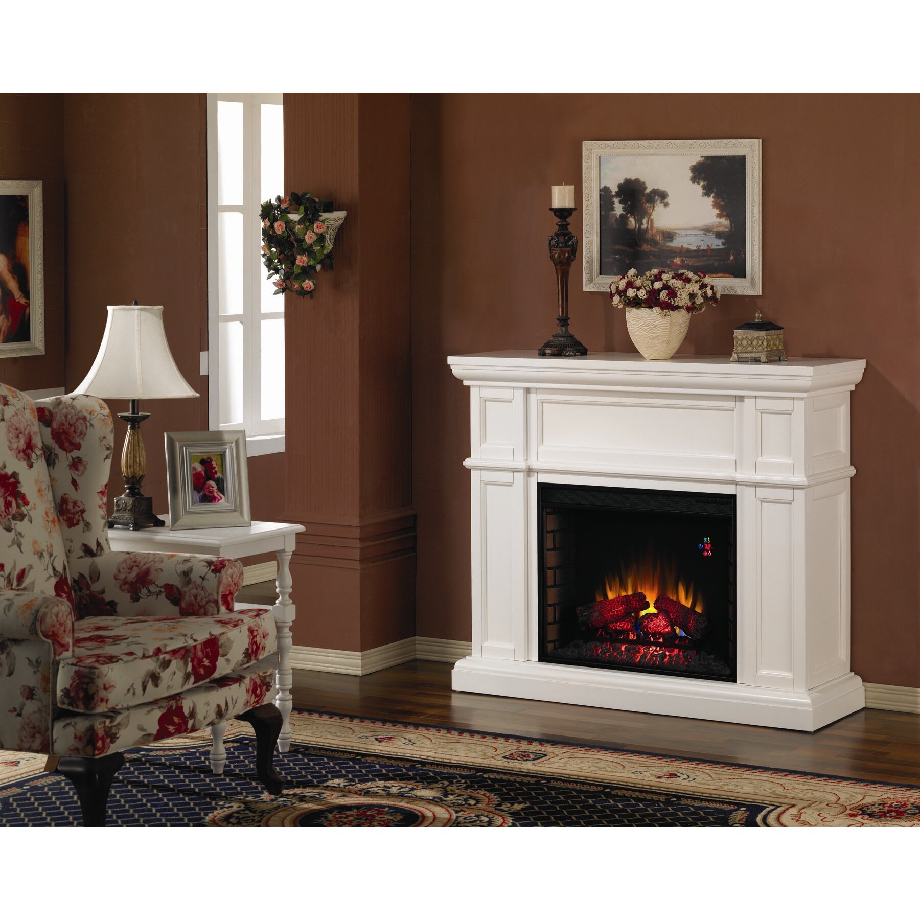 Classic Flame Artesian Electric Fireplace And Reviews Wayfair 9850