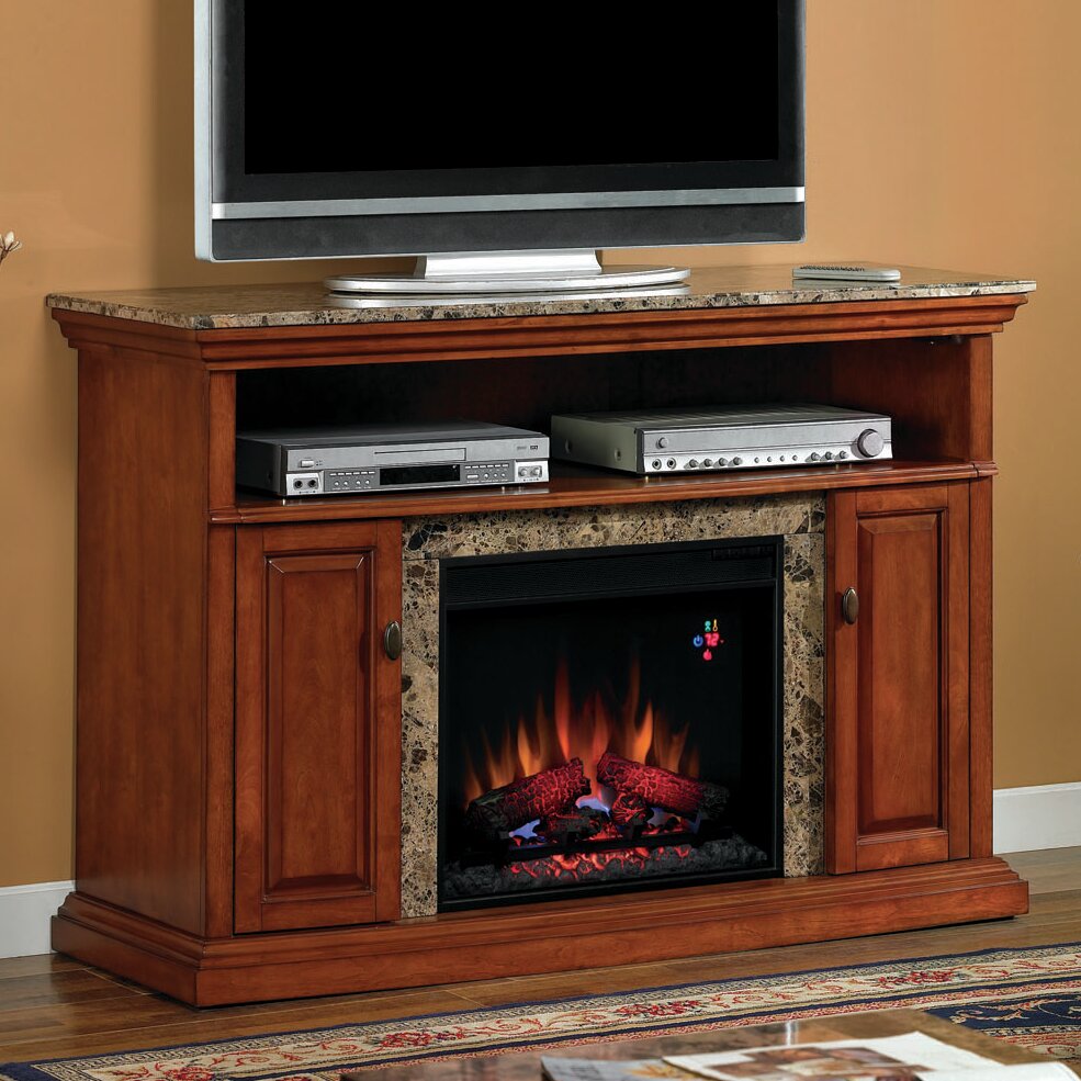 Classic Flame Brighton TV Stand with Electric Fireplace  Reviews  Wayfair.ca