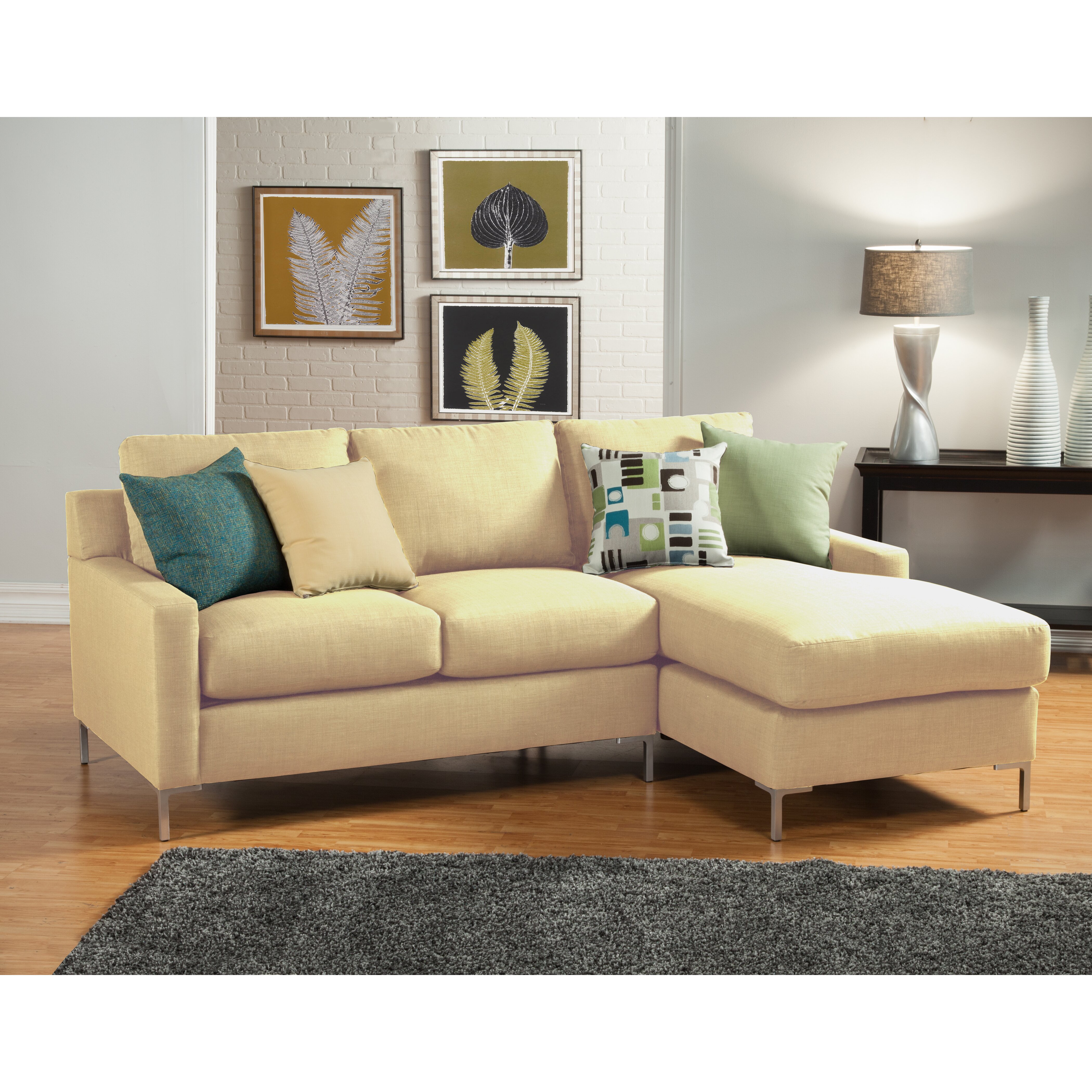 Hokku Designs Albany Sectional & Reviews Wayfair