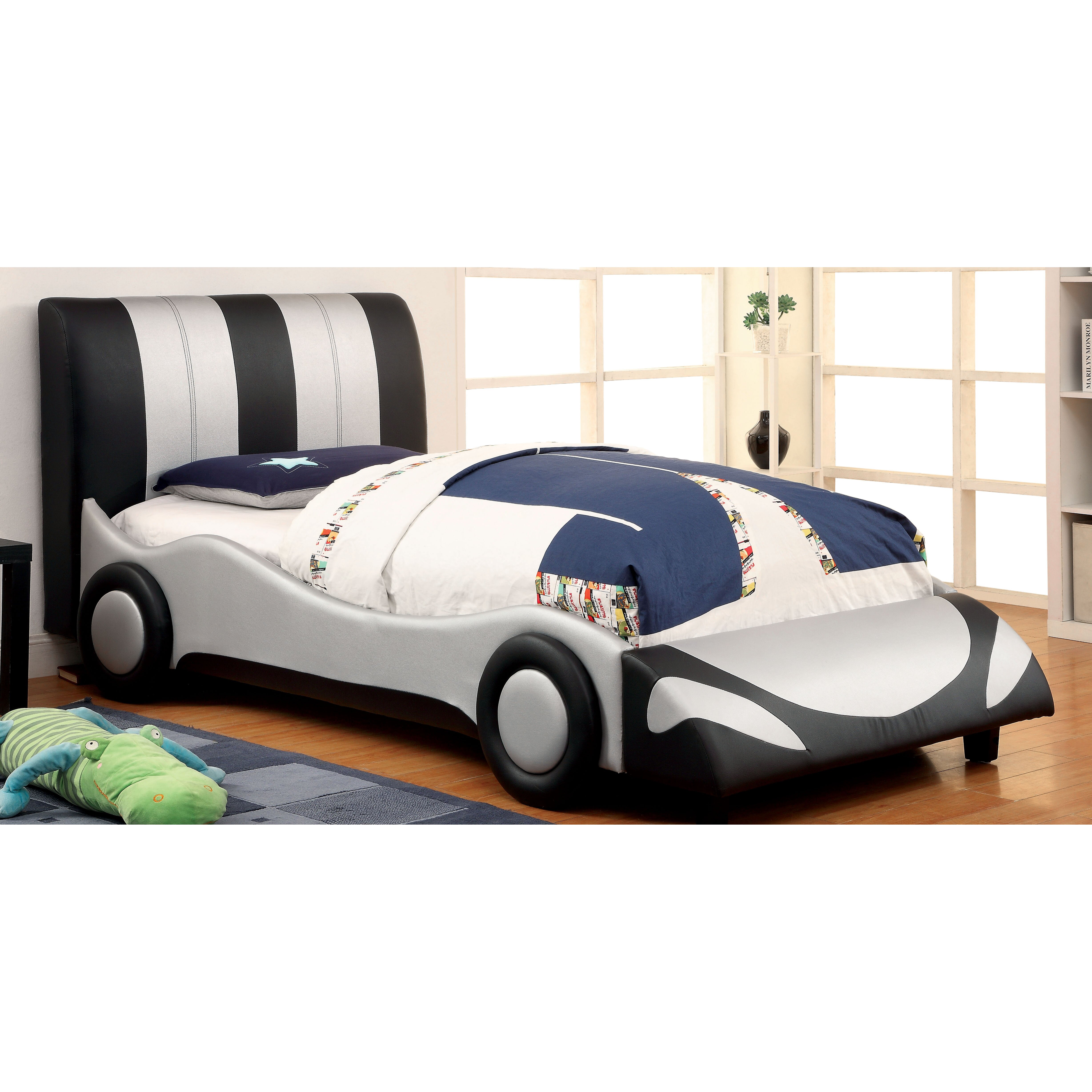 Hokku Designs Speedy Racer Car Bed &amp; Reviews | Wayfair