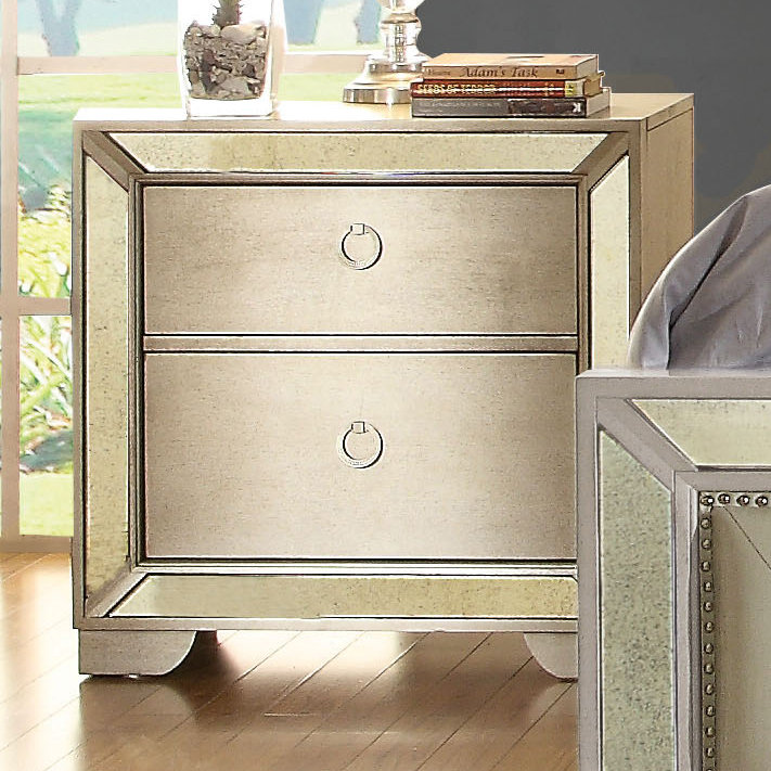 Hokku Designs Olivia 2 Drawer Nightstand & Reviews Wayfair