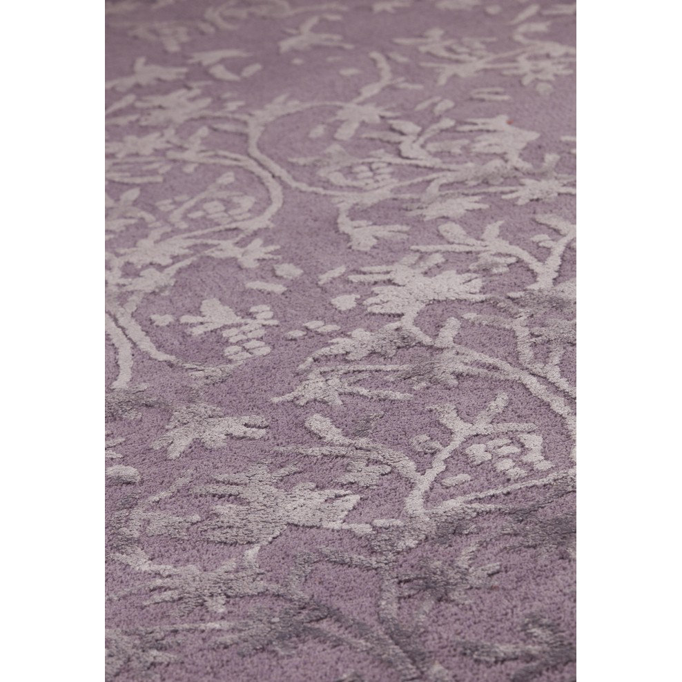 Hokku Designs Santoor HandTufted Purple Area Rug & Reviews Wayfair