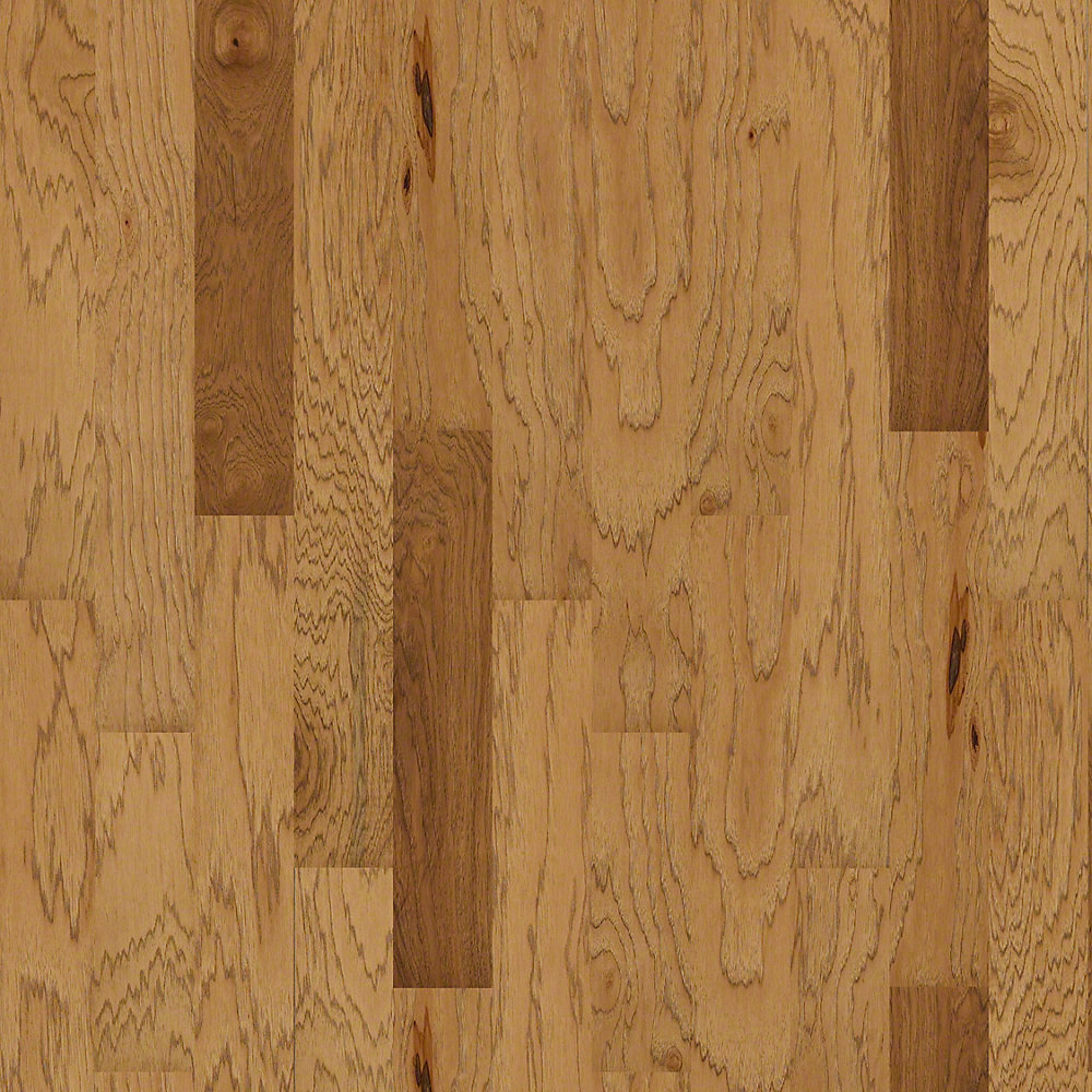 Shaw Floors Globe 5" Engineered Hickory Hardwood Flooring in Hamburg
