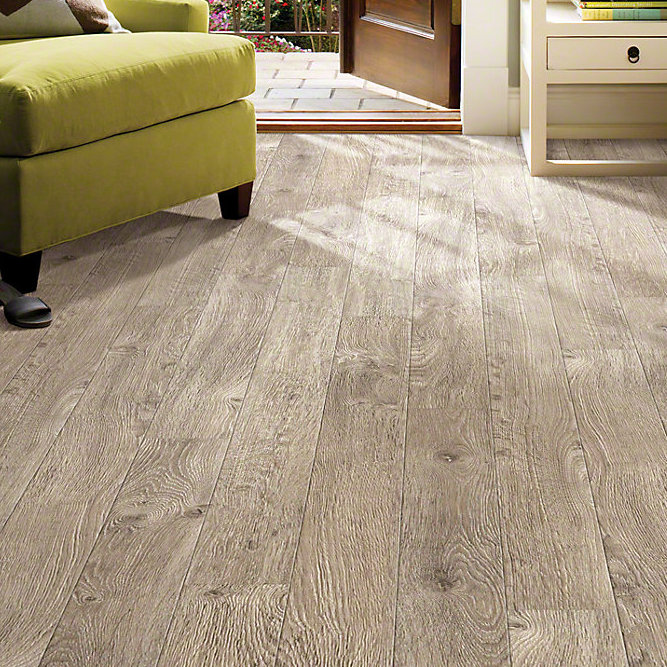 Shaw Floors Avenues 5" x 48" x 10mm Oak Laminate in Limed Oak & Reviews