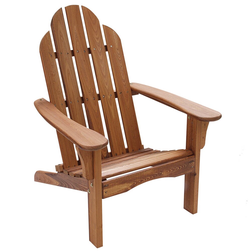 String Light Co Wood Adirondack Chair &amp; Reviews Wayfair
