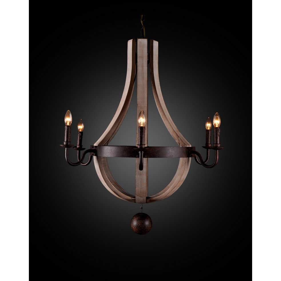 Kosas Home 6 Light Senecal Chandelier & Reviews Wayfair