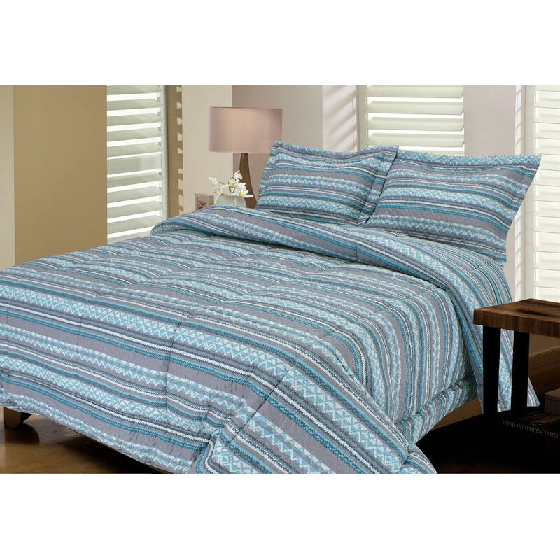 Melange Home Telluride Quilted Reversible Comforter Set Wayfair