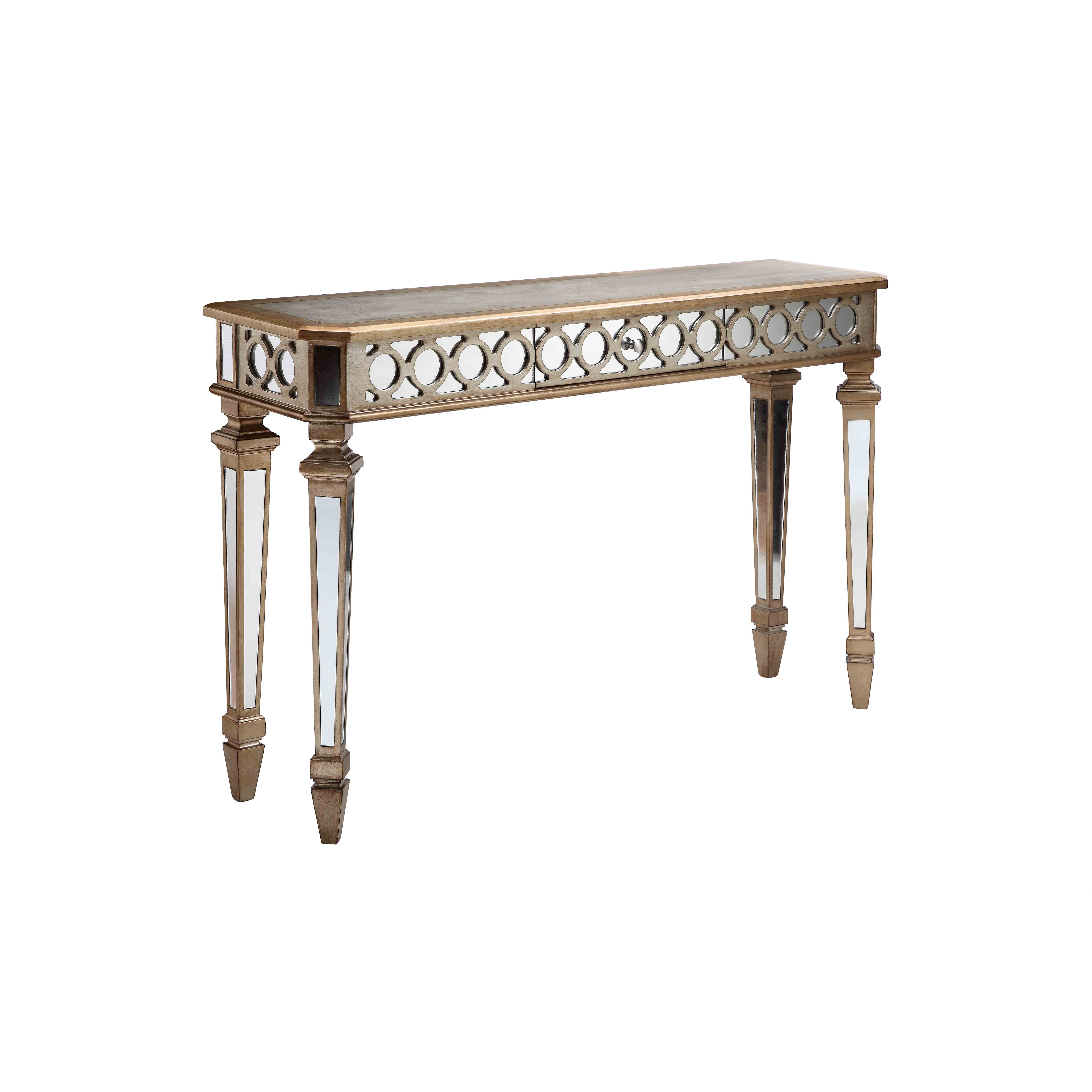 Stein World Mikala Mirrored Console Table & Reviews Wayfair