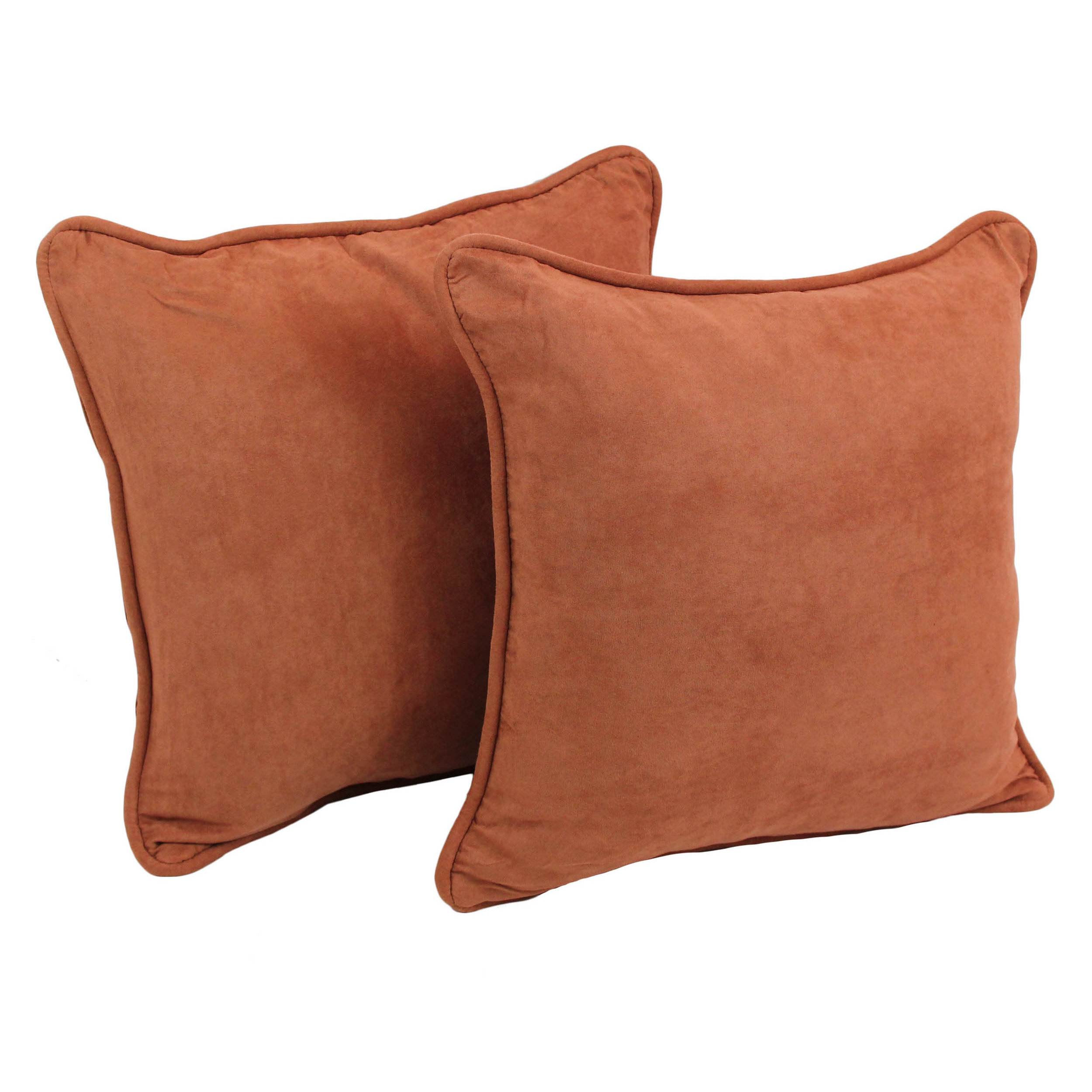 Blazing Needles Microsuede Throw Pillow & Reviews Wayfair