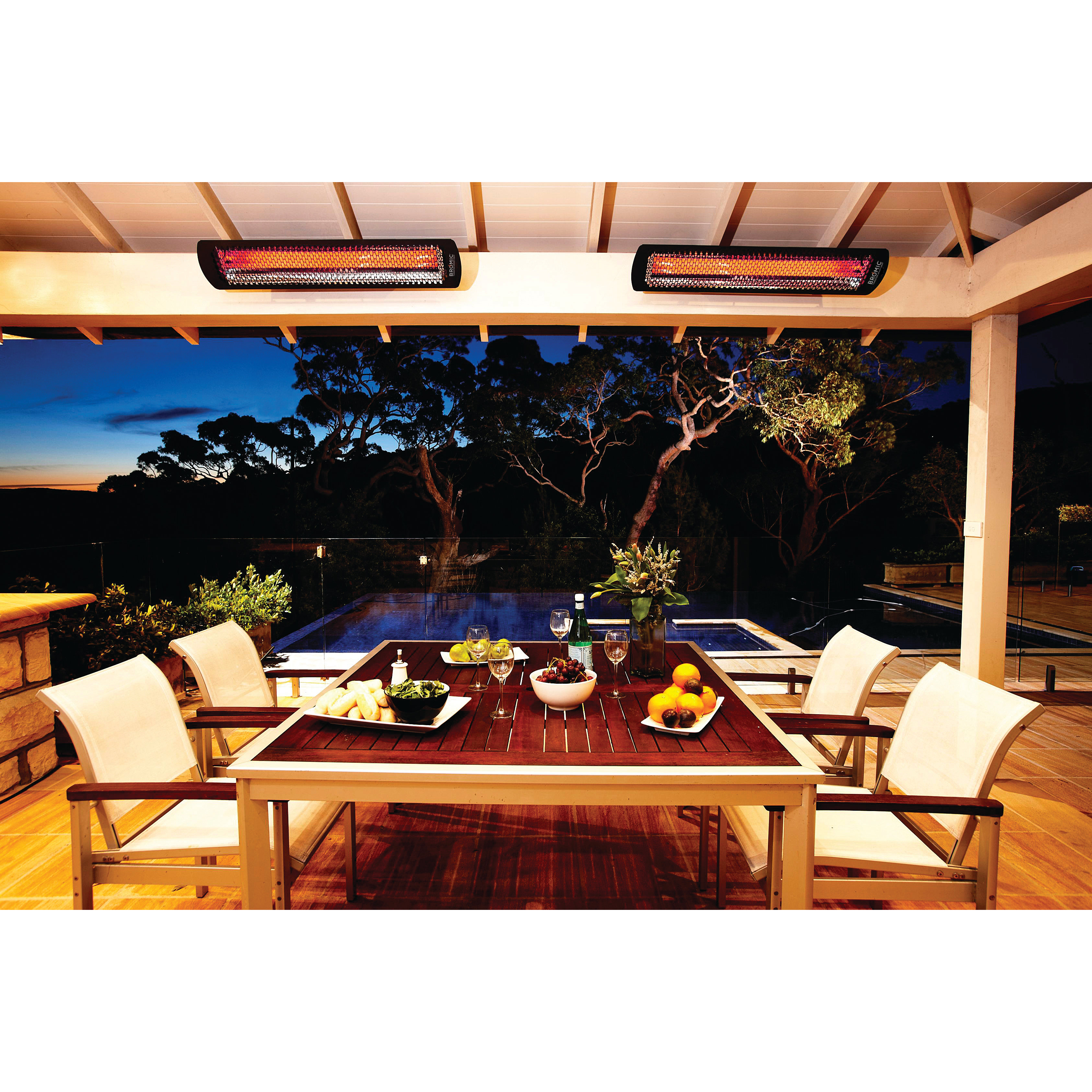 Bromic Tungsten 4000 W Radiant Electric Patio Heater & Reviews Wayfair