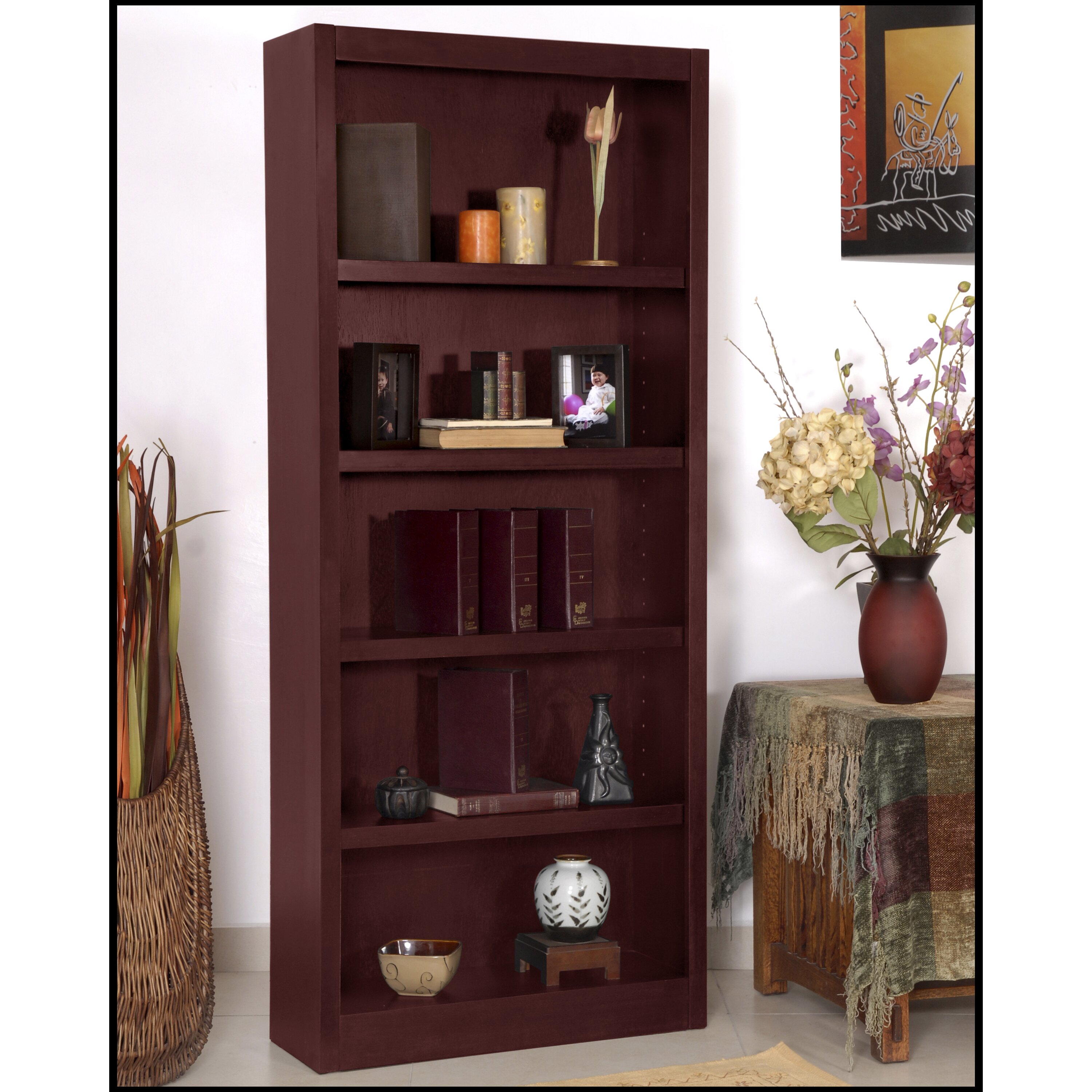 Concepts in Wood 72" Standard Bookcase &amp; Reviews Wayfair