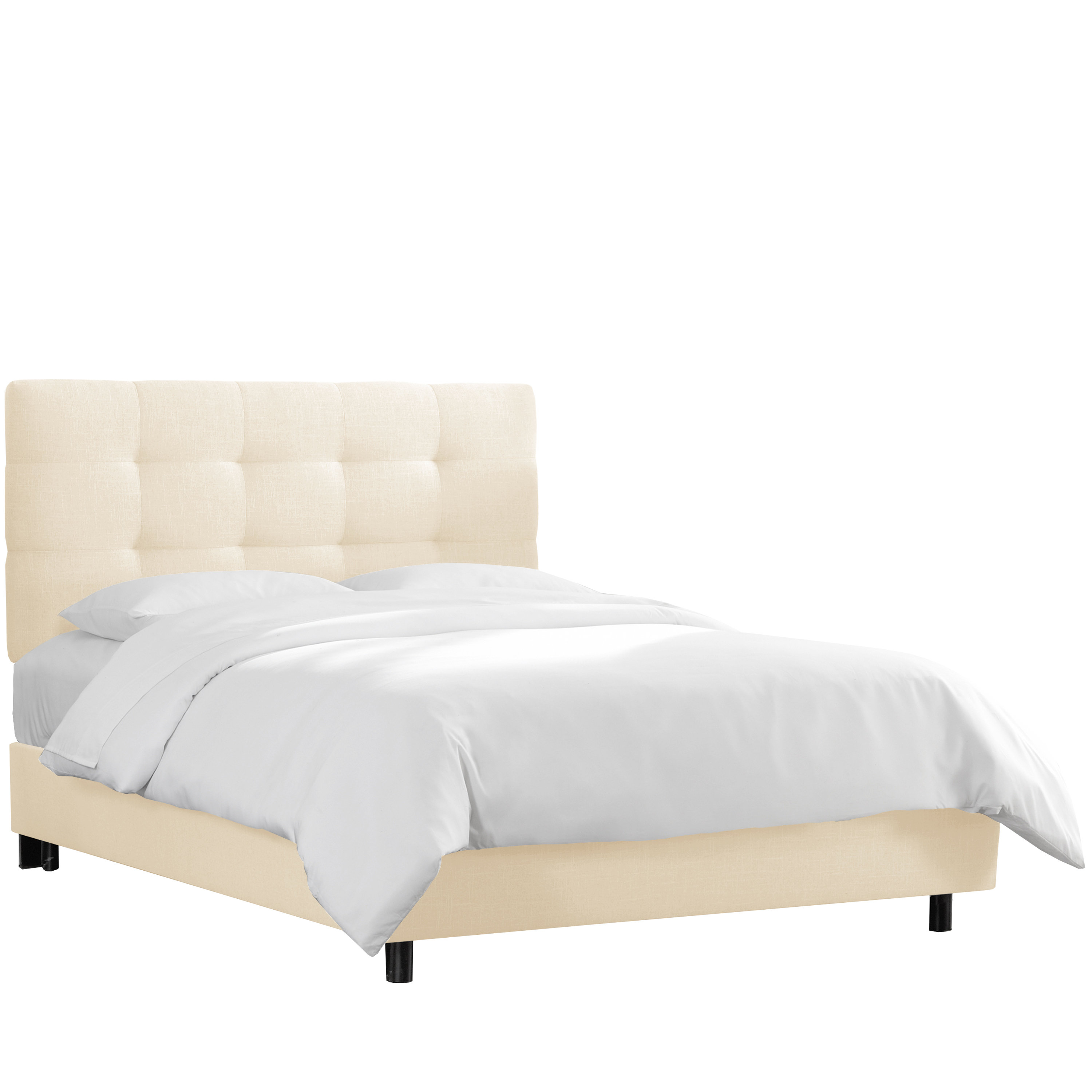 Wayfair Custom Upholstery Meredith Upholstered Panel Bed & Reviews