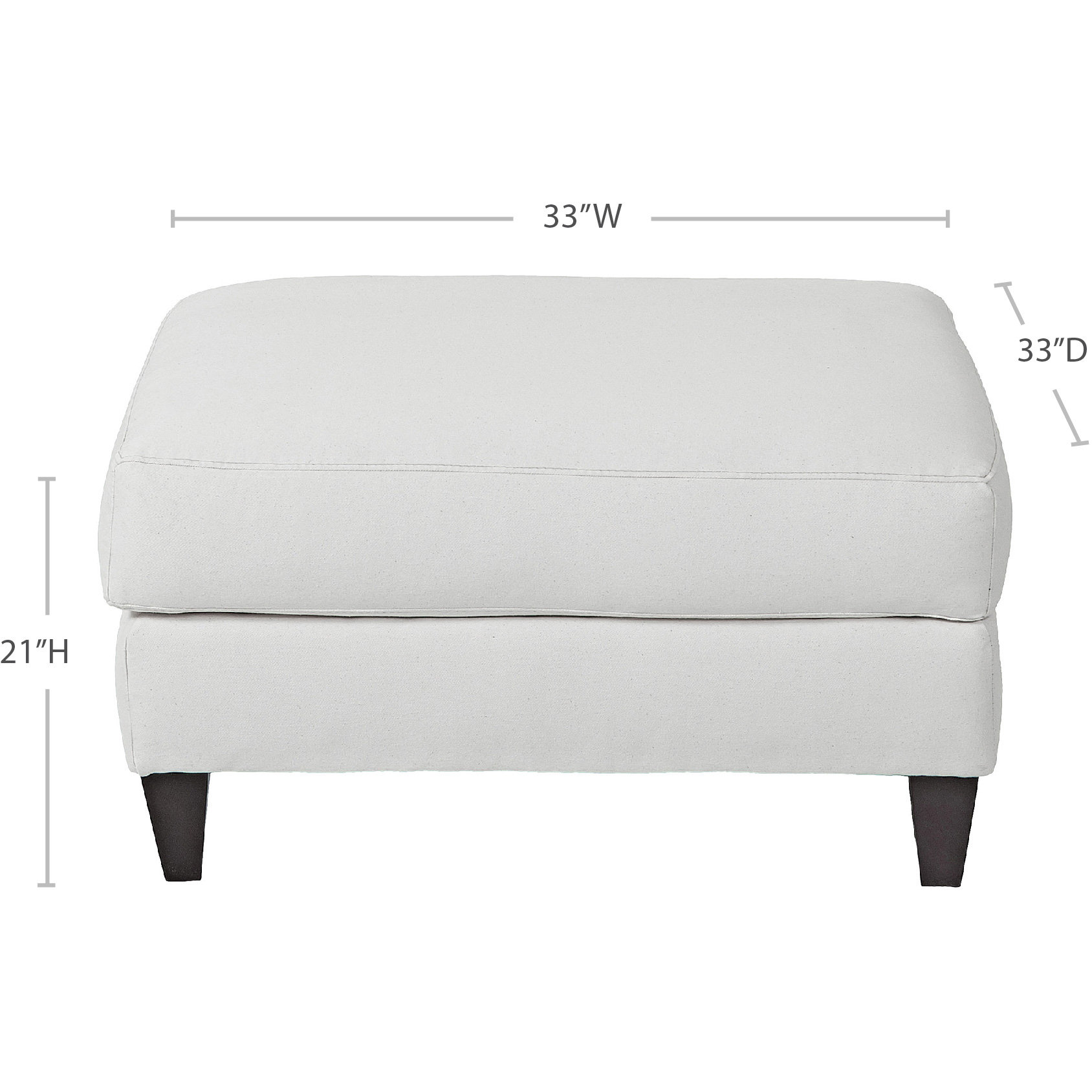 Wayfair Custom Upholstery Spencer Ottoman & Reviews Wayfair