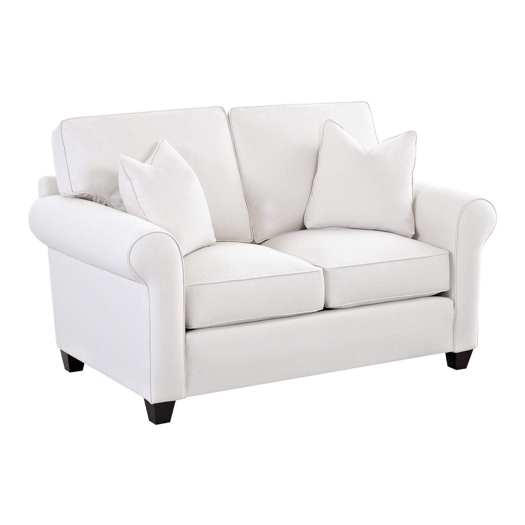 Wayfair Custom Upholstery Eliza Loveseat & Reviews | Wayfair