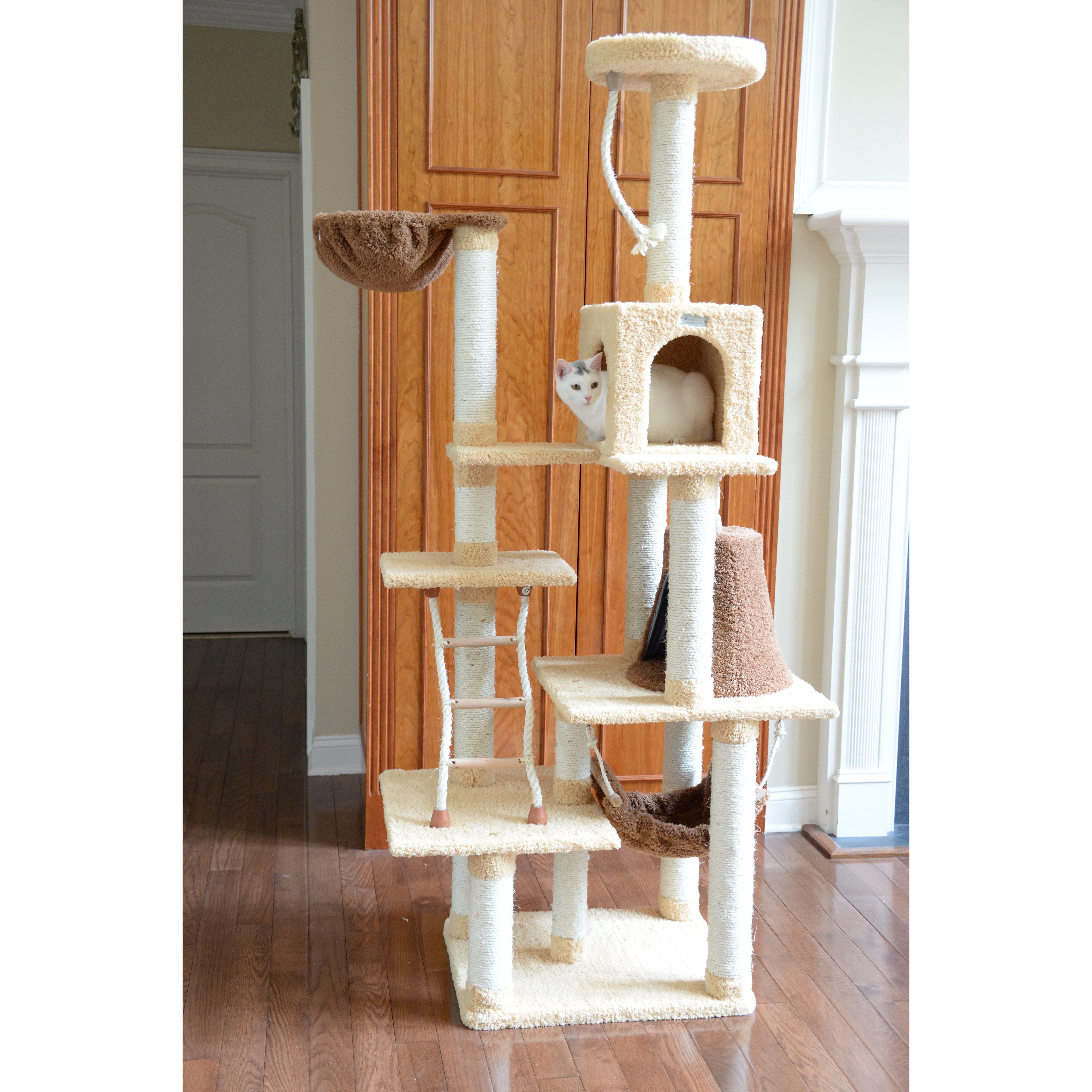 Armarkat 78" Premium Ultra Soft Cat Tree & Reviews Wayfair