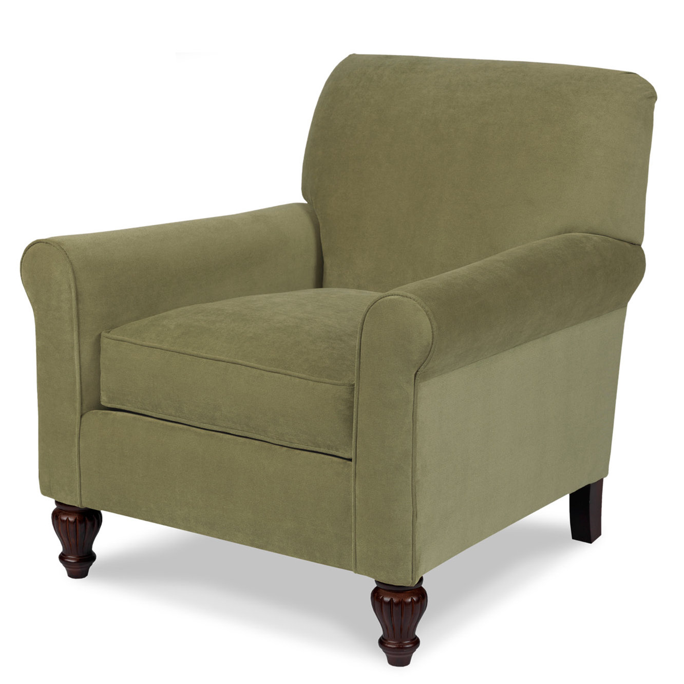 Classic Comfort Tight Back Loose Seat Club Arm Chair & Reviews Wayfair