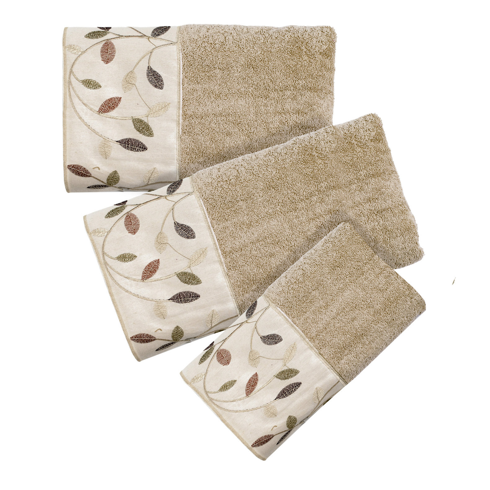 Popular Bath Products Aubury 3 Piece Towel Set Wayfair