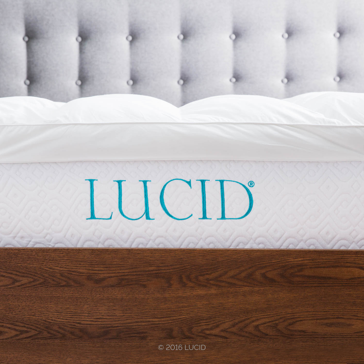 Lucid Down Alternative Fiber Mattress Topper & Reviews Wayfair