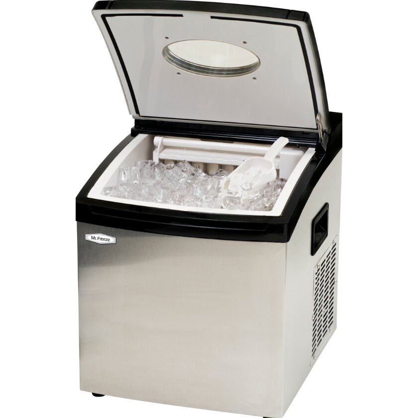 Elite by MaxiMatic Mr. Freeze 12.75" W Portable Clear Ice Maker