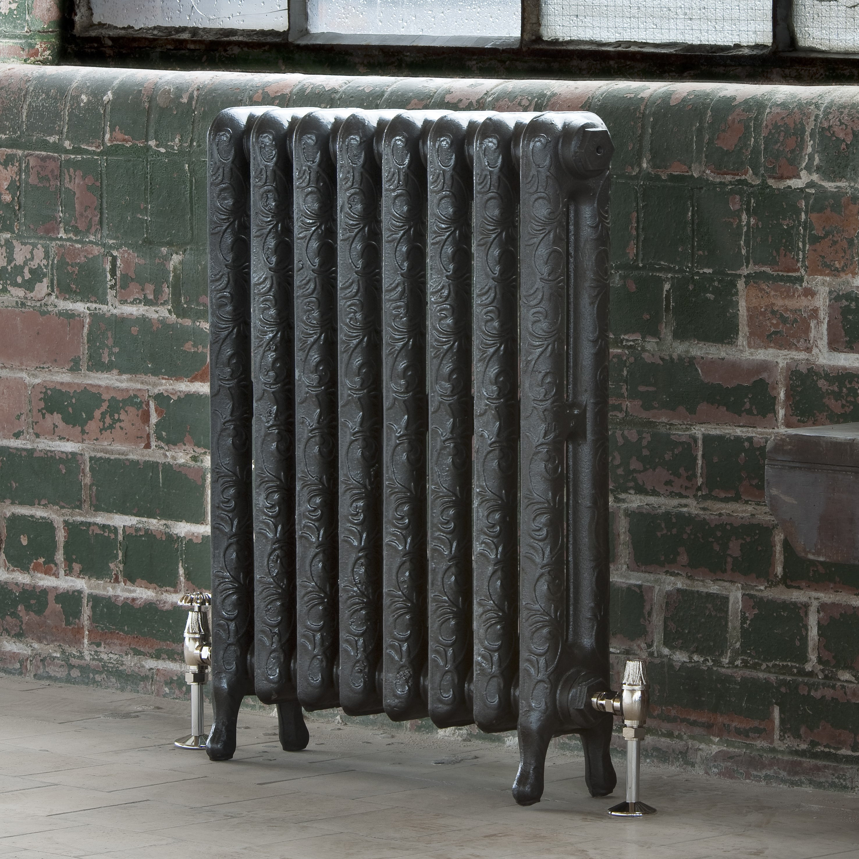 Arroll Vertical Cast Iron Radiator Wayfair UK