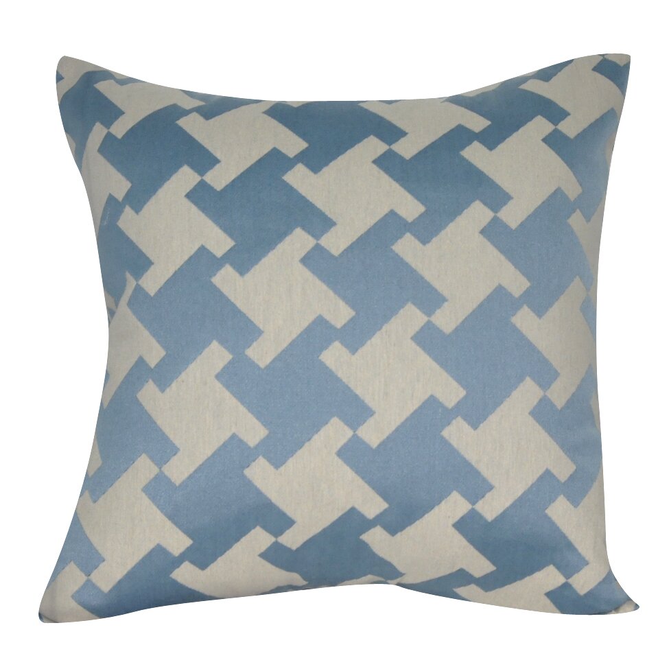 hounds tooth pillow