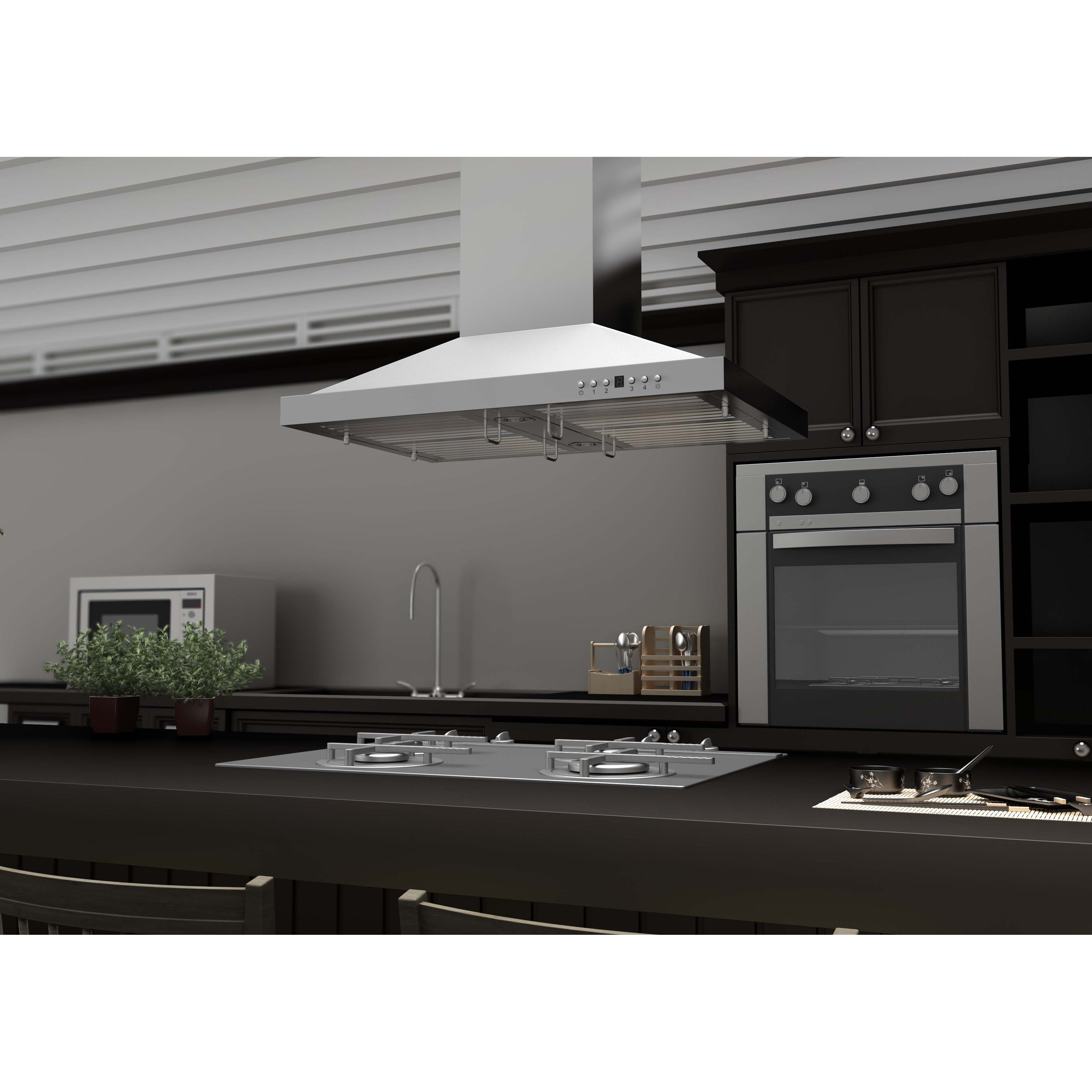 ZLINE 760 CFM Convertible Island Range Hood & Reviews Wayfair