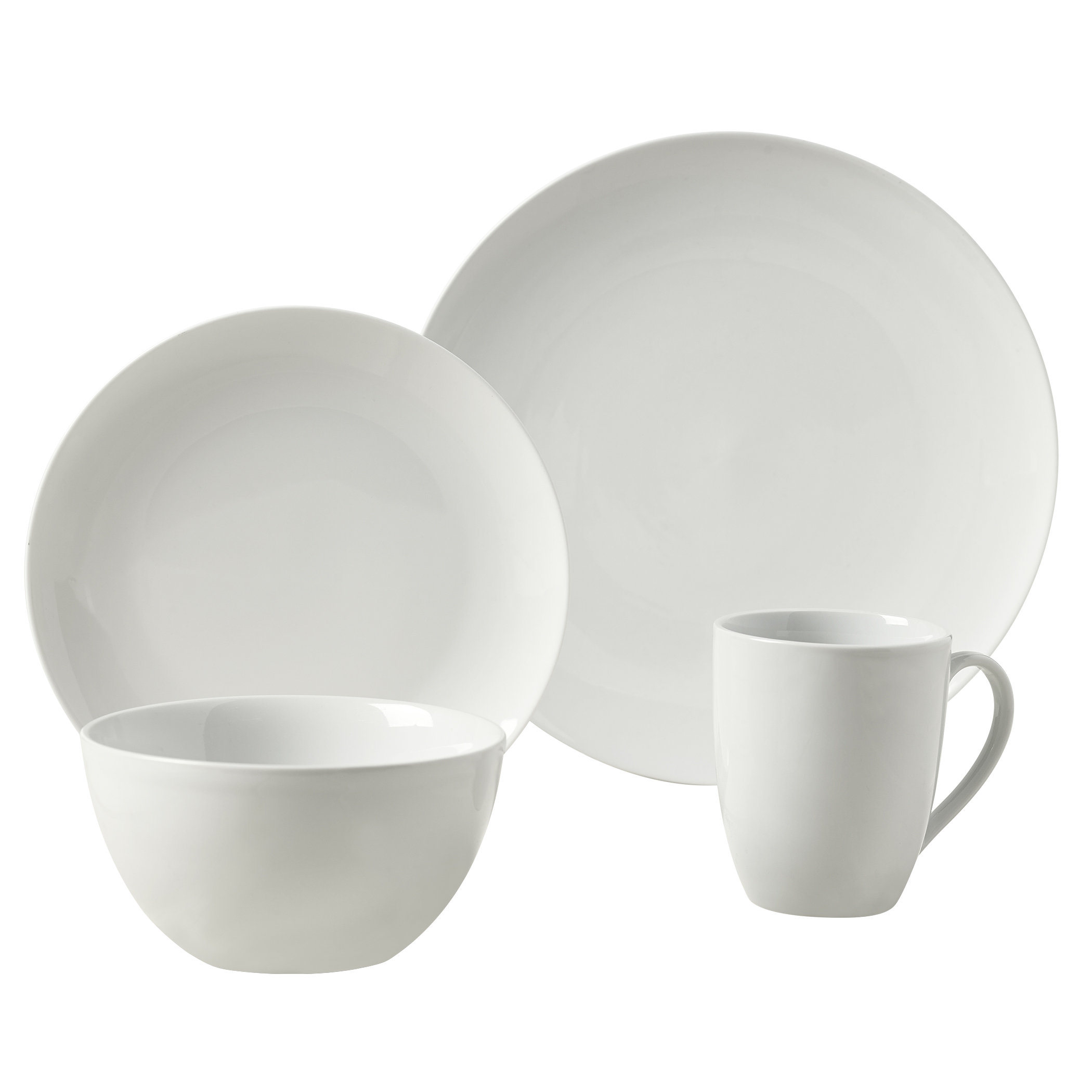 Tabletops Gallery Adam 16 Piece Dinnerware Set & Reviews Wayfair