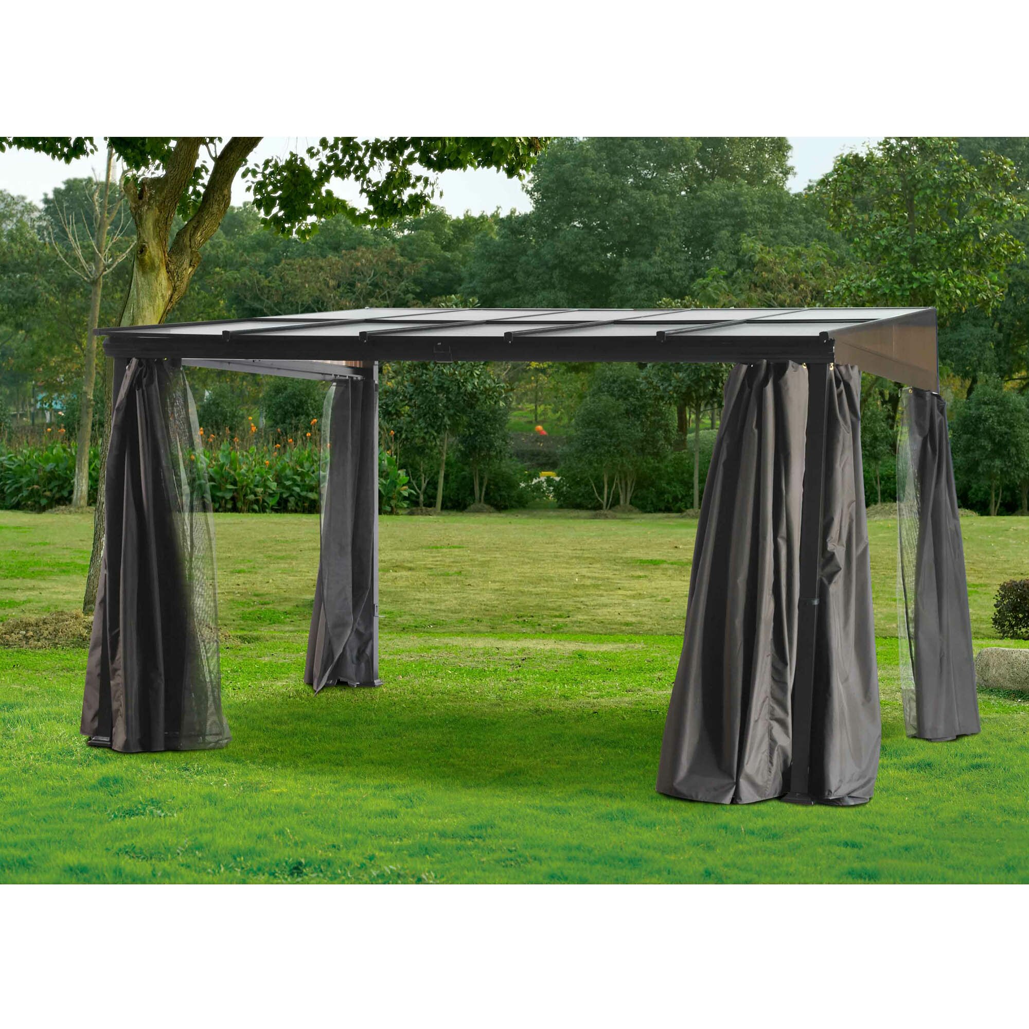 Sunjoy Lendor 10 Ft. W X 12 Ft. D Aluminum And Steel Gazebo & Reviews ...