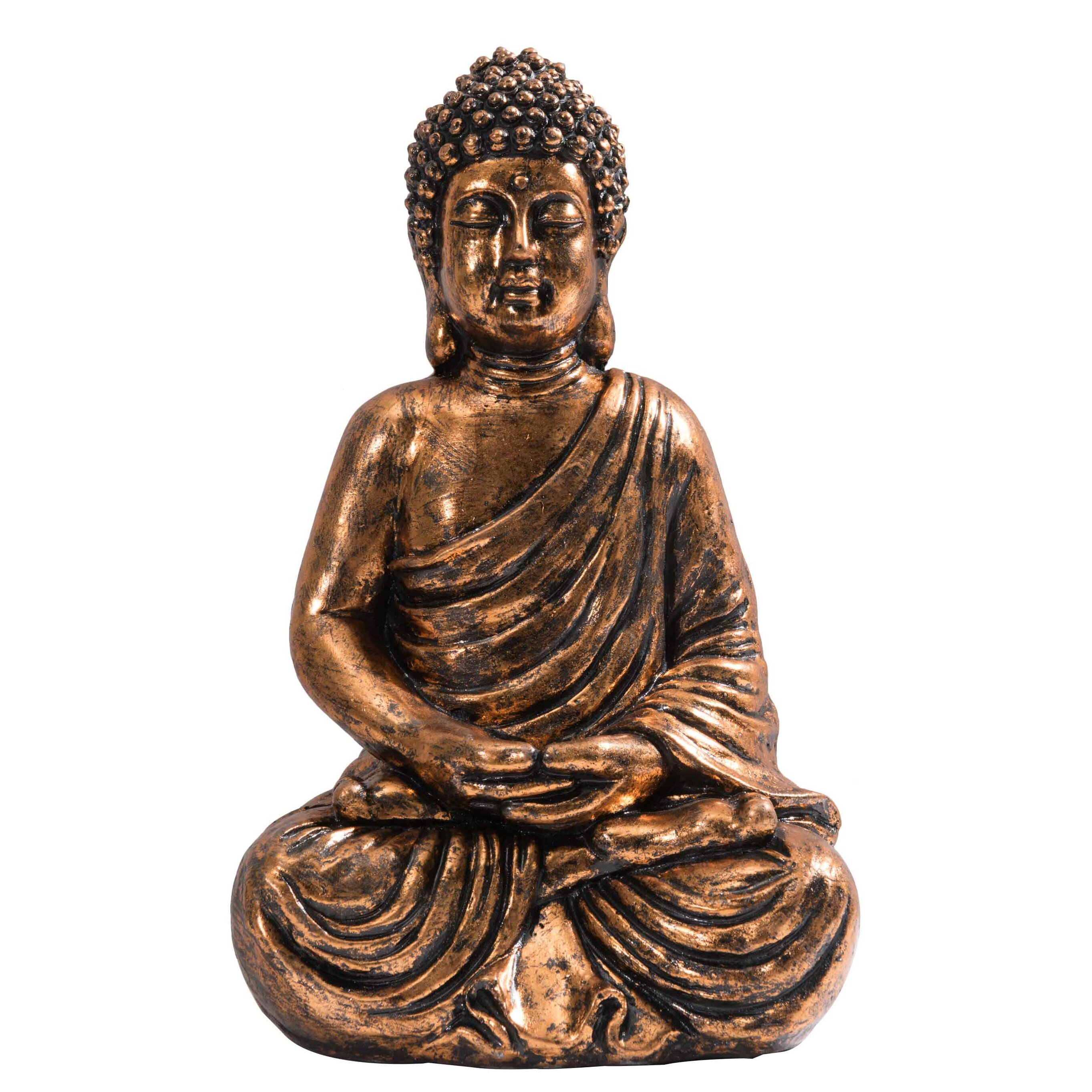 Sunjoy Sitting Buddha Statue & Reviews | Wayfair