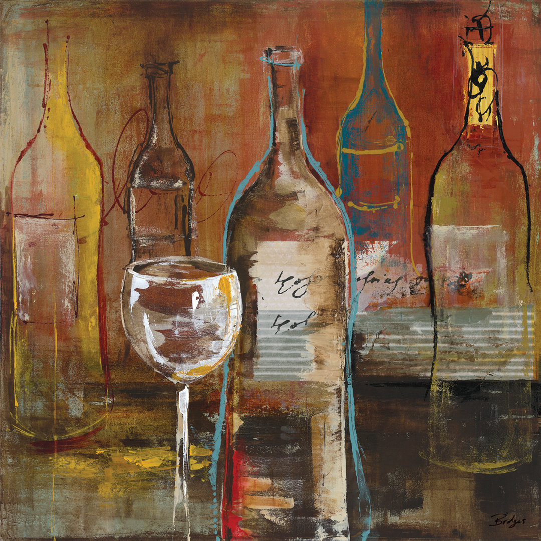 Portfolio Canvas "Wine Cellar II" Painting Print on Wrapped Canvas