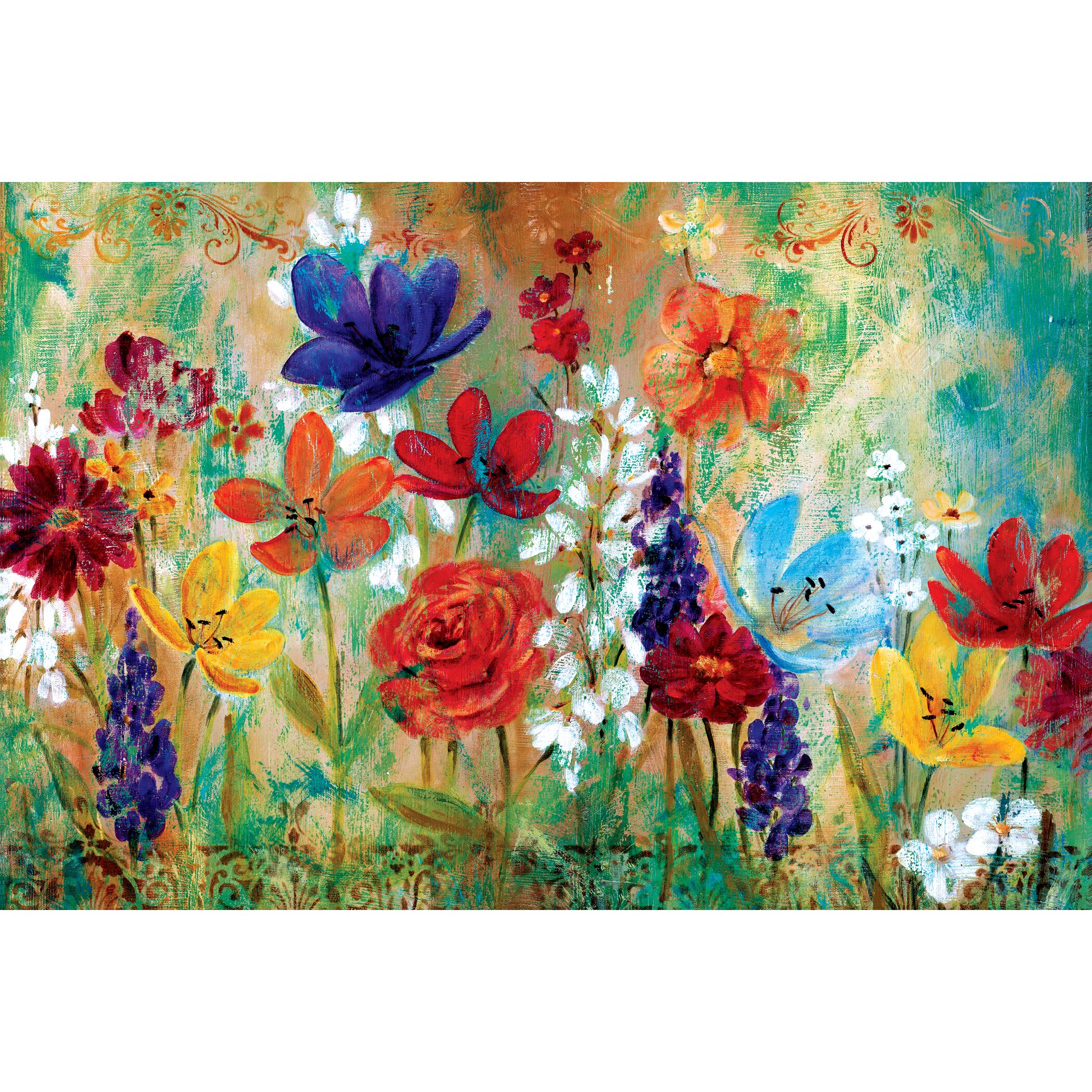 Portfolio Canvas Wildflower Fresco I By E Franklin Painting Print On   Portfolio Canvas Decor Wildflower Fresco I By E. Franklin Painting Print On Wrapped Canvas NCB4444 