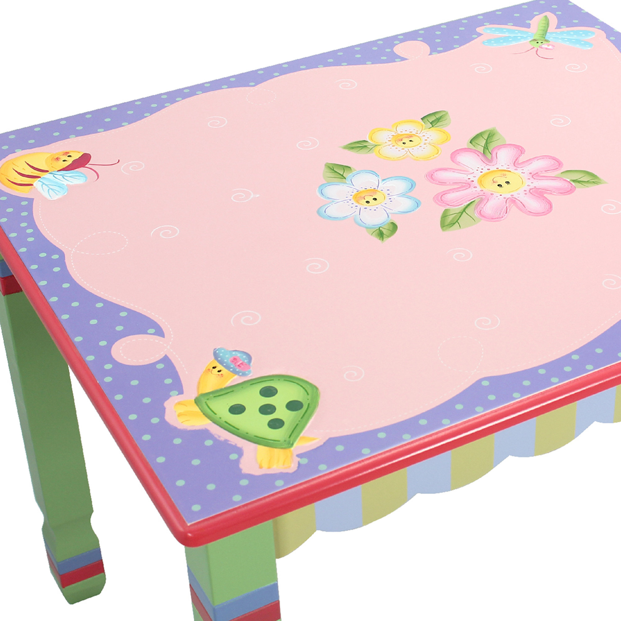 Fantasy Fields Magic Garden Kids 3 Piece Table & Chair Set & Reviews