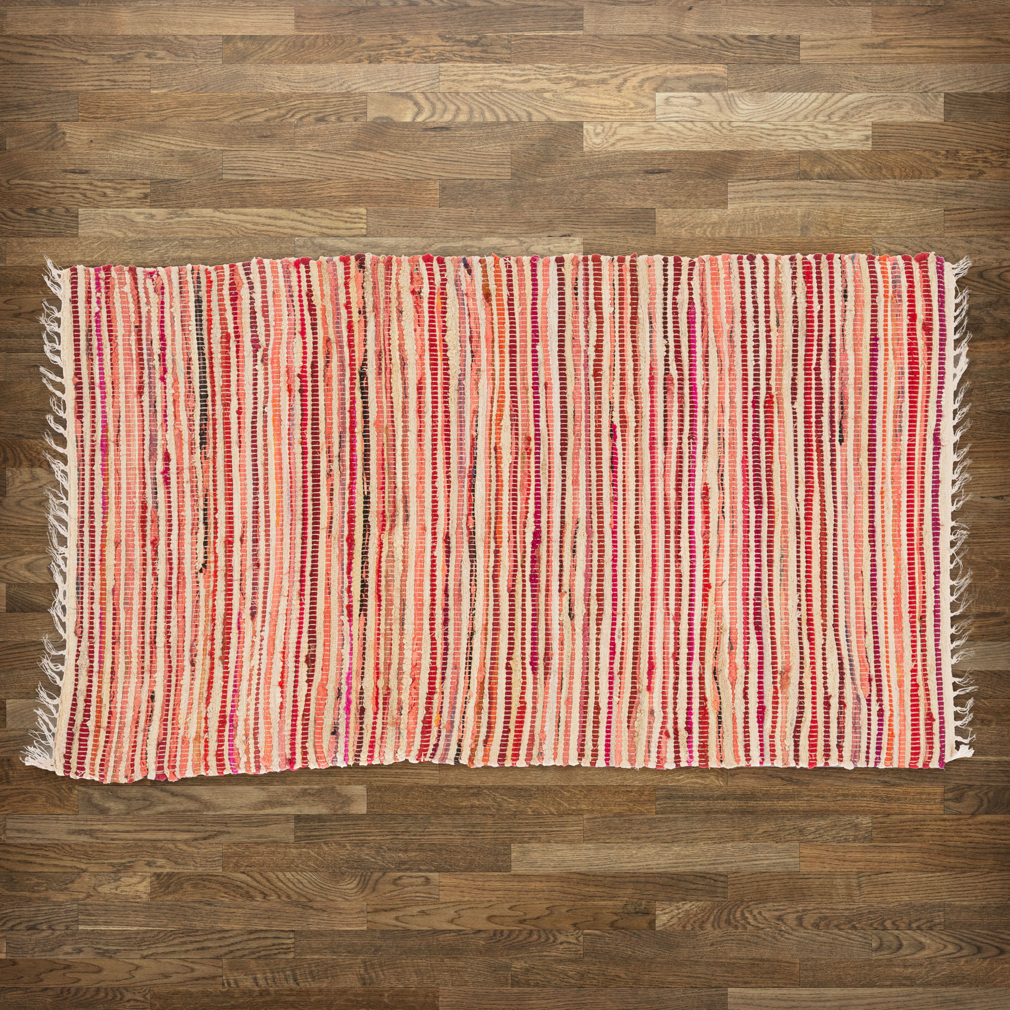 Zipcode™ Design Rosalyn Red Multi Striped Area Rug & Reviews Wayfair.ca