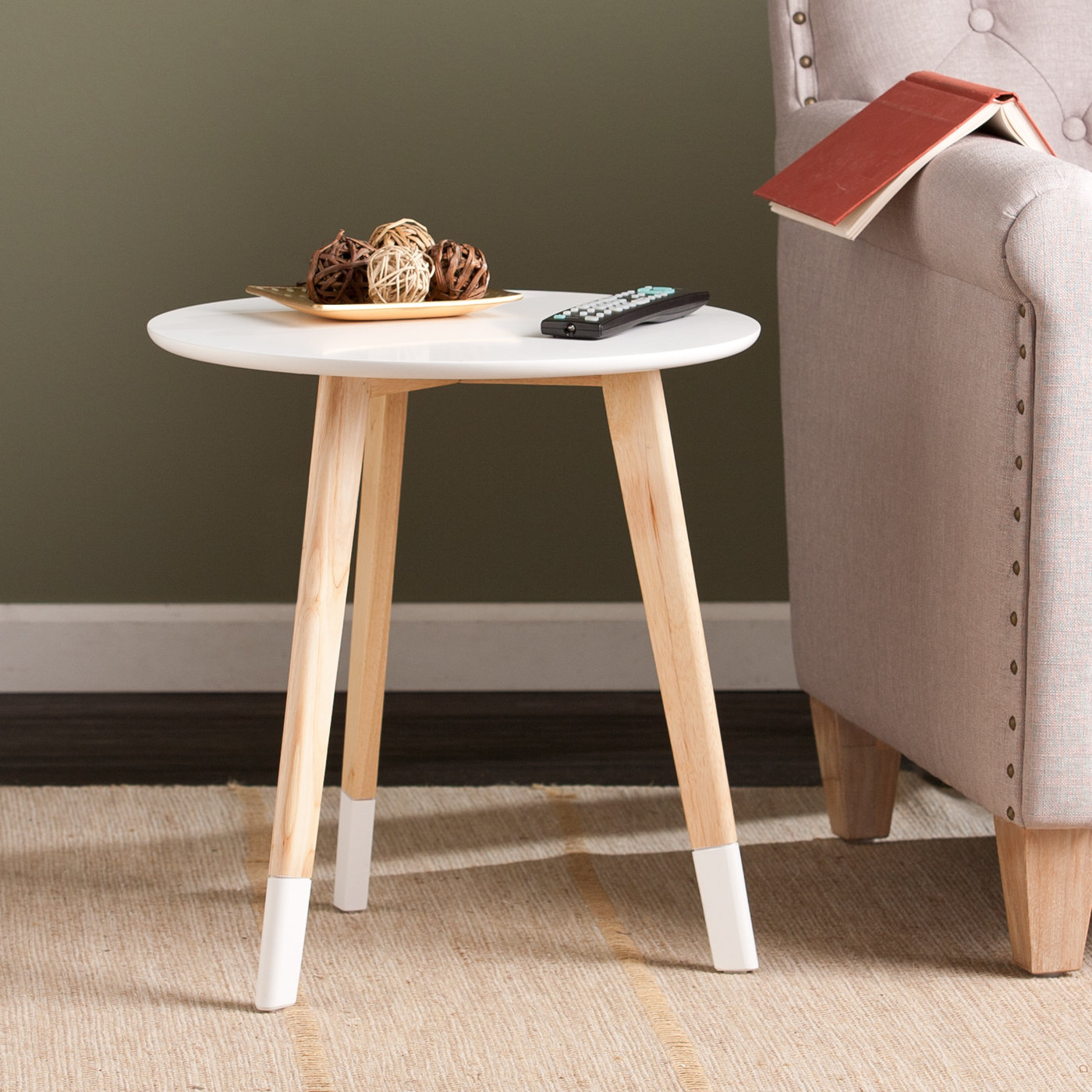 Zipcode™ Design Rhonda Round Accent Table & Reviews Wayfair