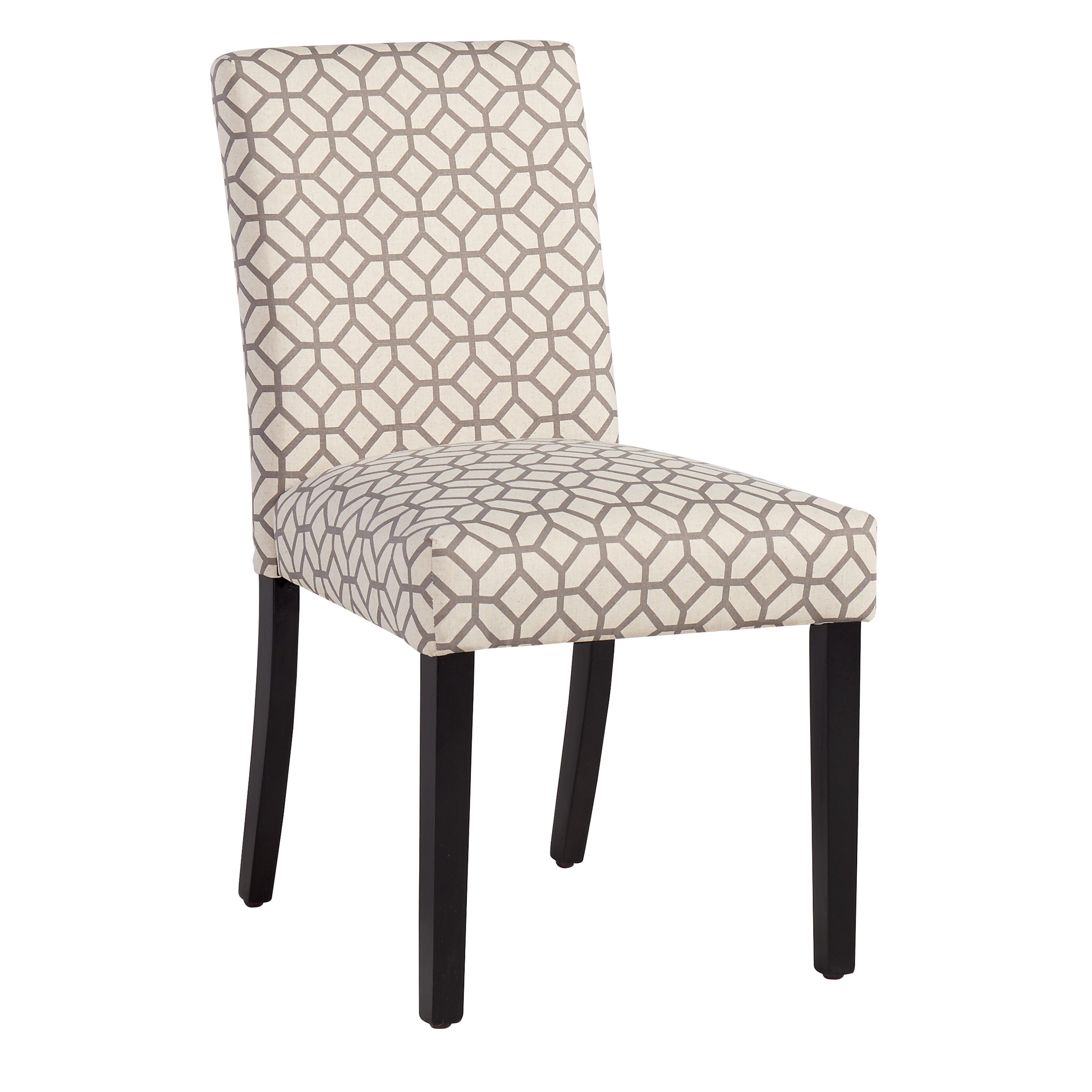 Zipcode™ Design Martha Dining Chair in Gray Geometric & Reviews | Wayfair