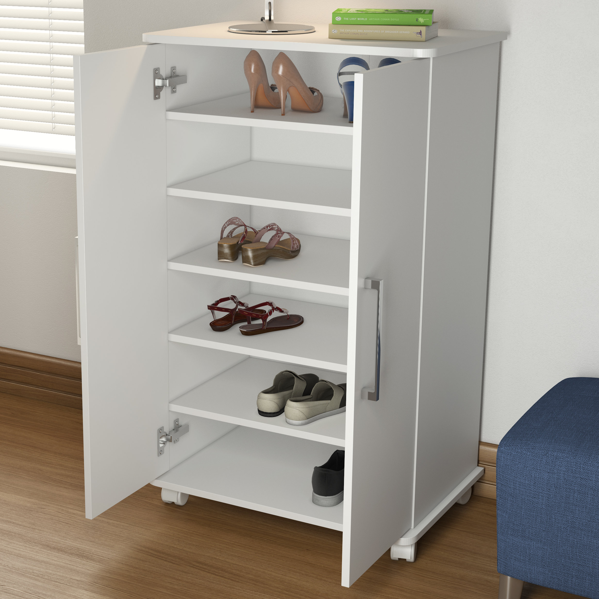 Zipcode™ Design Erica Mobile 18Pair Shoe Storage & Reviews