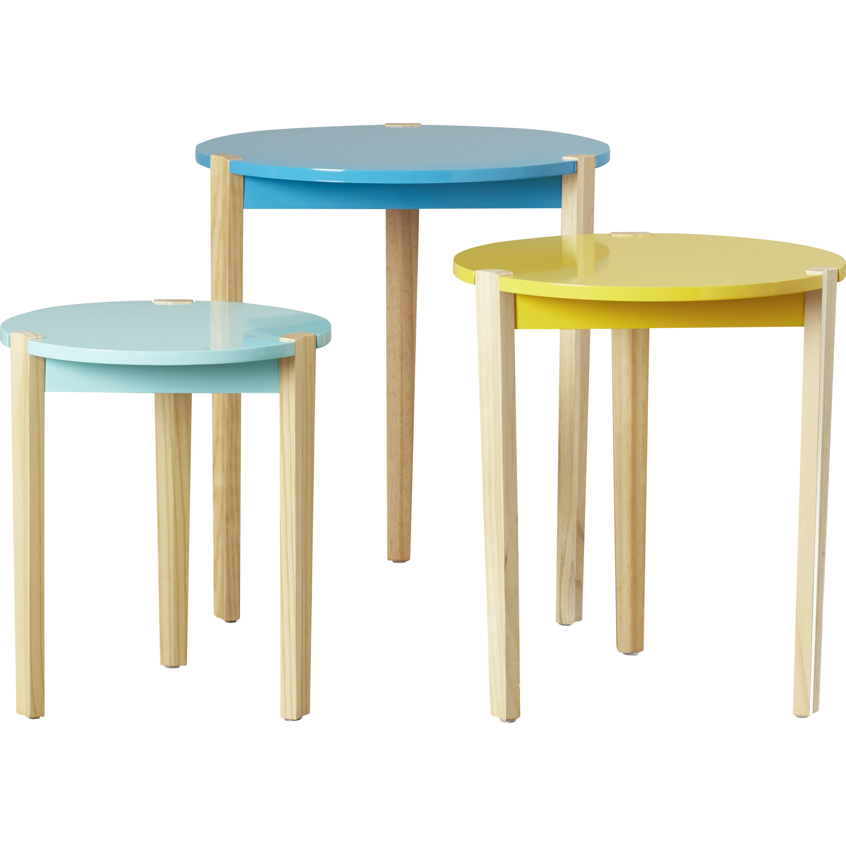 Zipcode™ Design Keane 3 Piece Nesting Tables & Reviews Wayfair