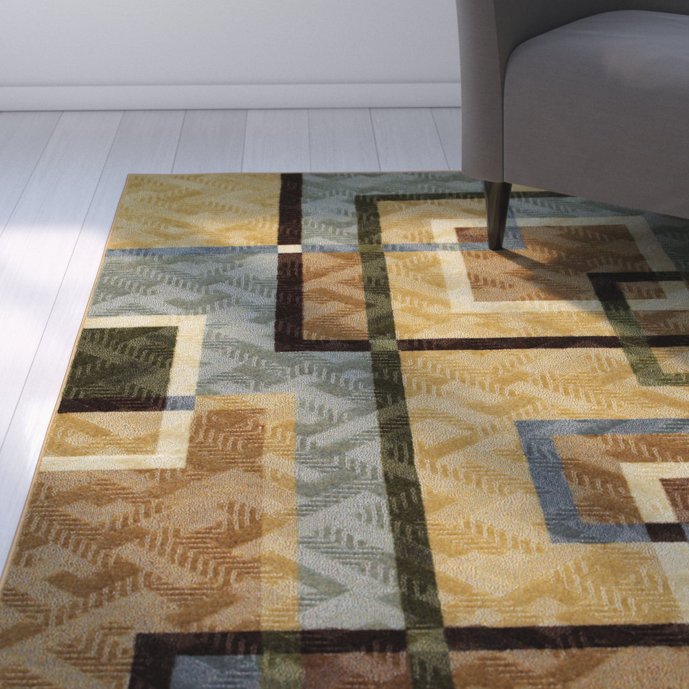 Zipcode™ Design Corey Overlapping Squares Area Rug & Reviews Wayfair
