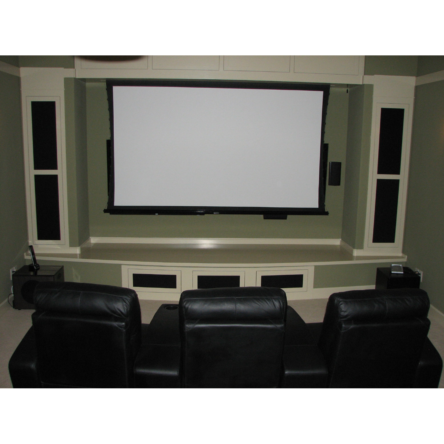 Elite Screens Electric Projection Screen Wayfair