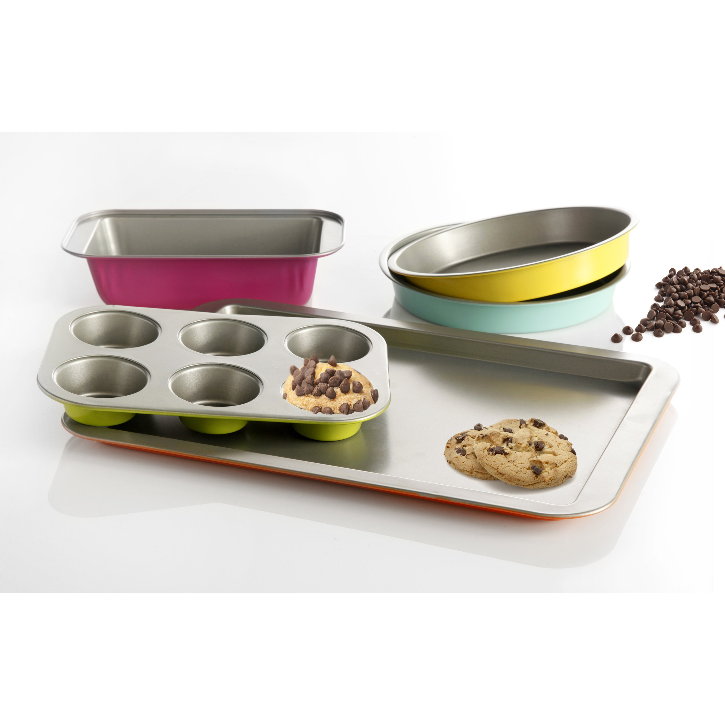 Gibson Lyneham 5 Piece Bakeware Set & Reviews Wayfair