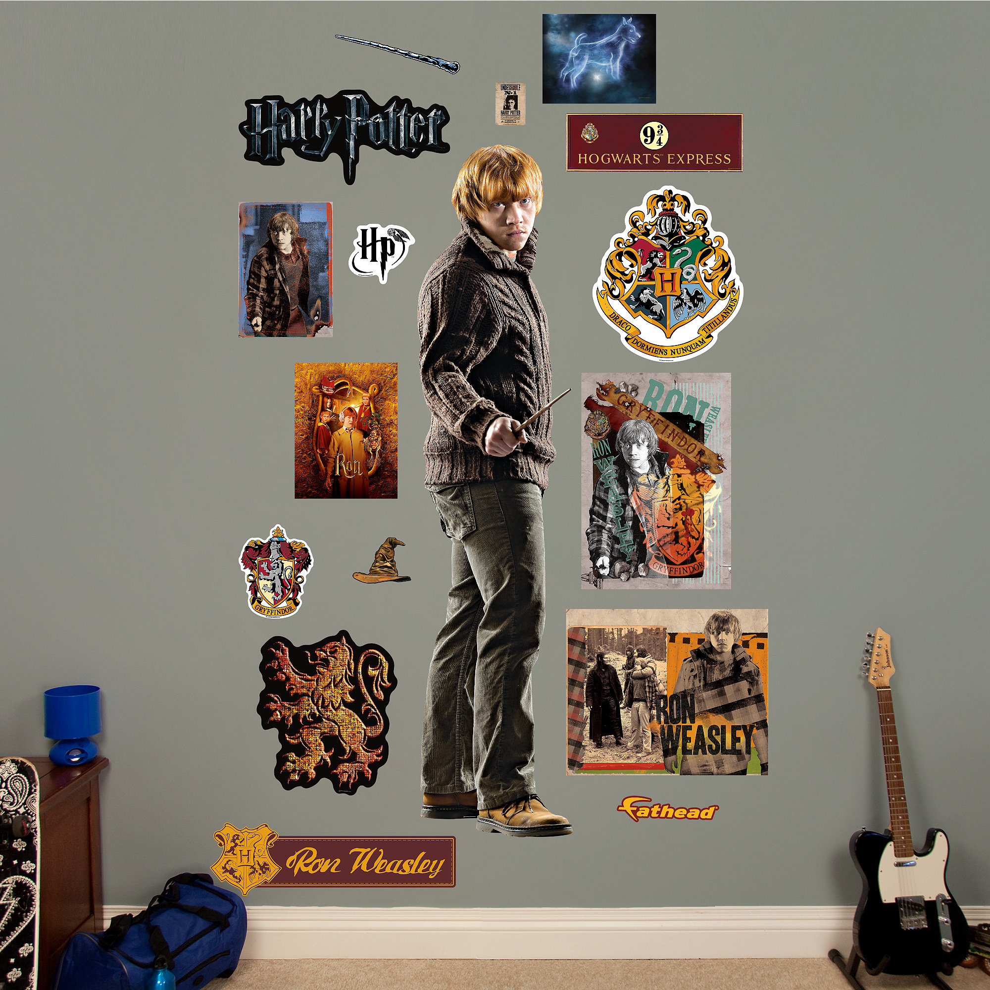 Fathead Harry Potter Ron Weasley HalfBlood Prince Peel and Stick