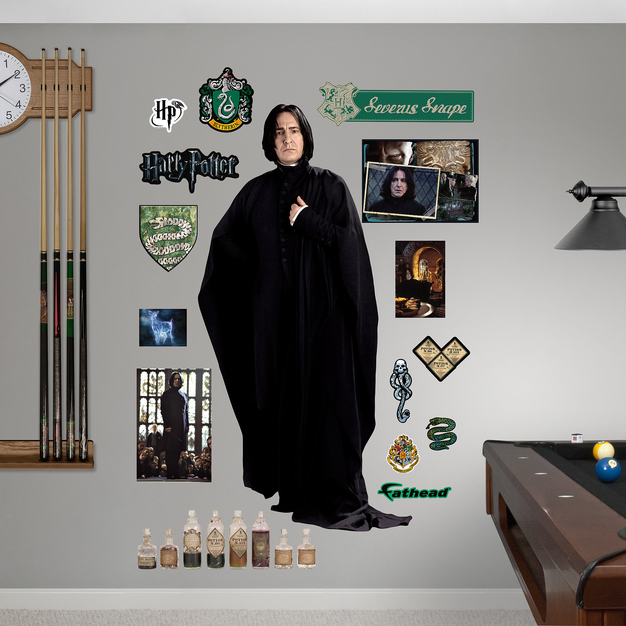 Fathead Harry Potter Severus Snape Prisoner of Azkaban Peel and Stick