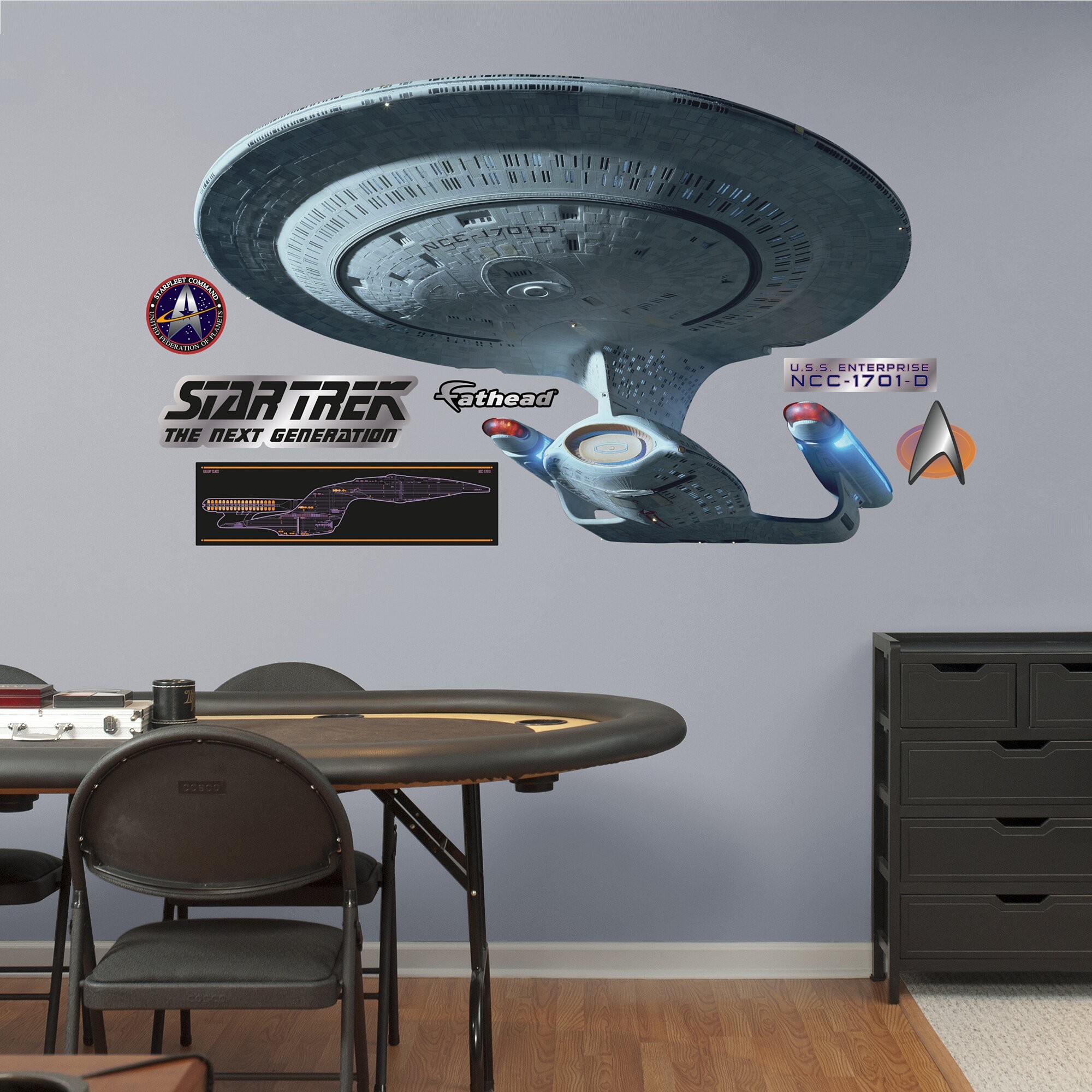 star trek enterprise decals