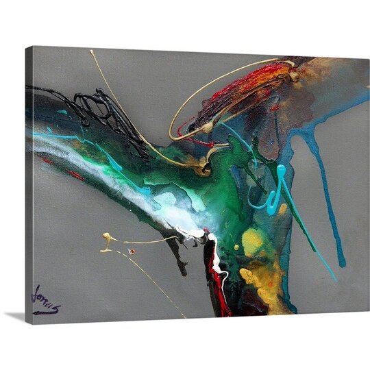 Great Big Canvas Gesture IV by Jonas Gerard Gallery Painting Print on ...