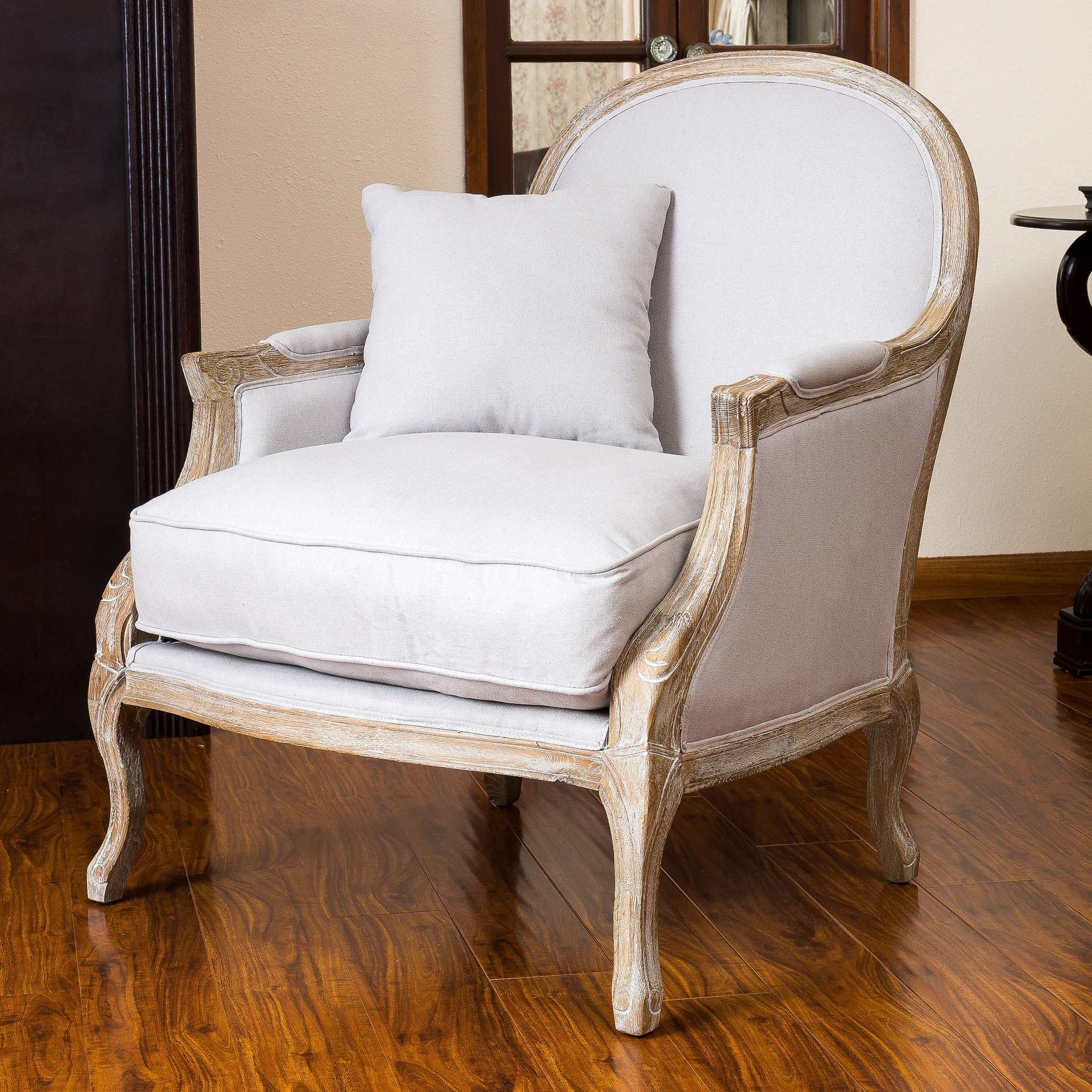 Home loft concepts macarthur weathered oak arm chair Home loft concepts macarthur weathered oak arm chair