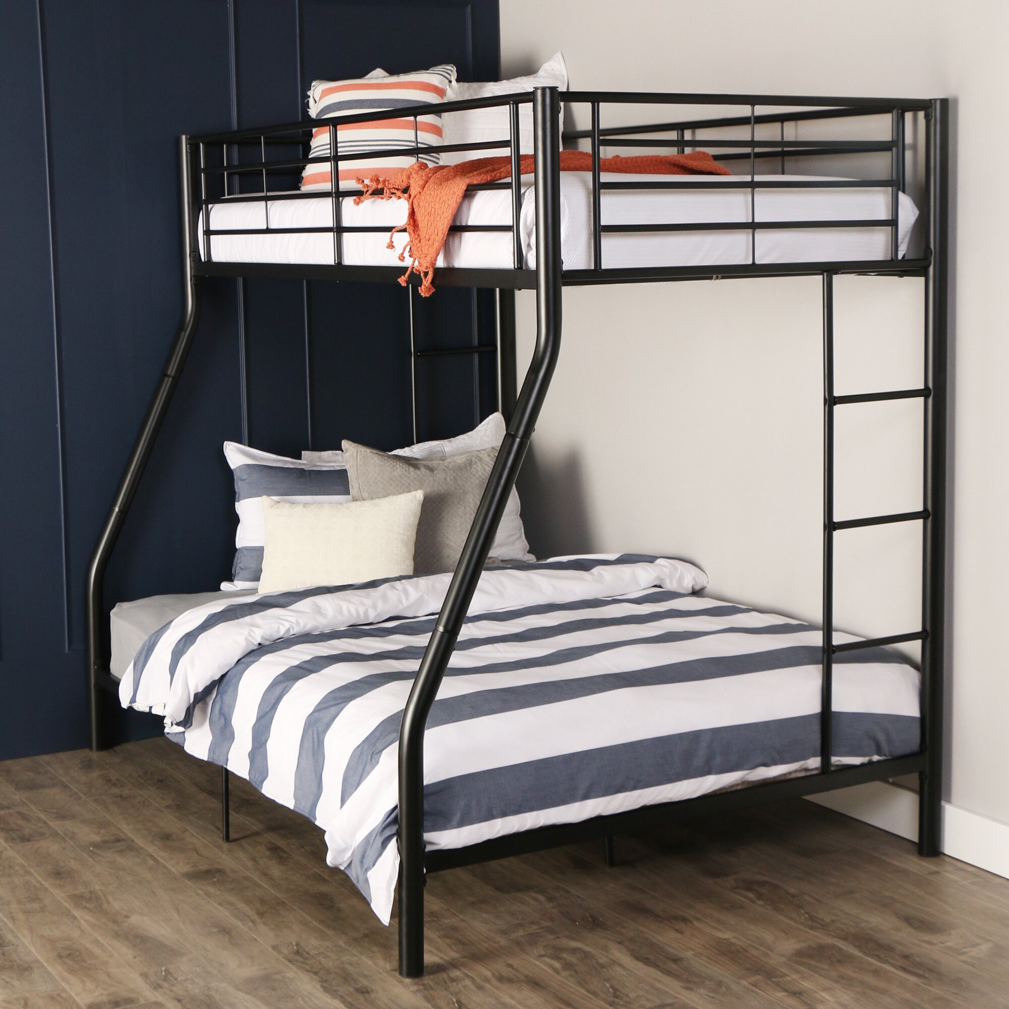 Home Loft Concepts Sunrise Twin over Full Bunk Bed & Reviews | Wayfair