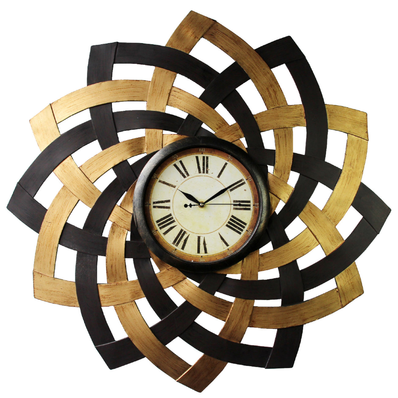 Hazelwood Home Wall Clock & Reviews Wayfair